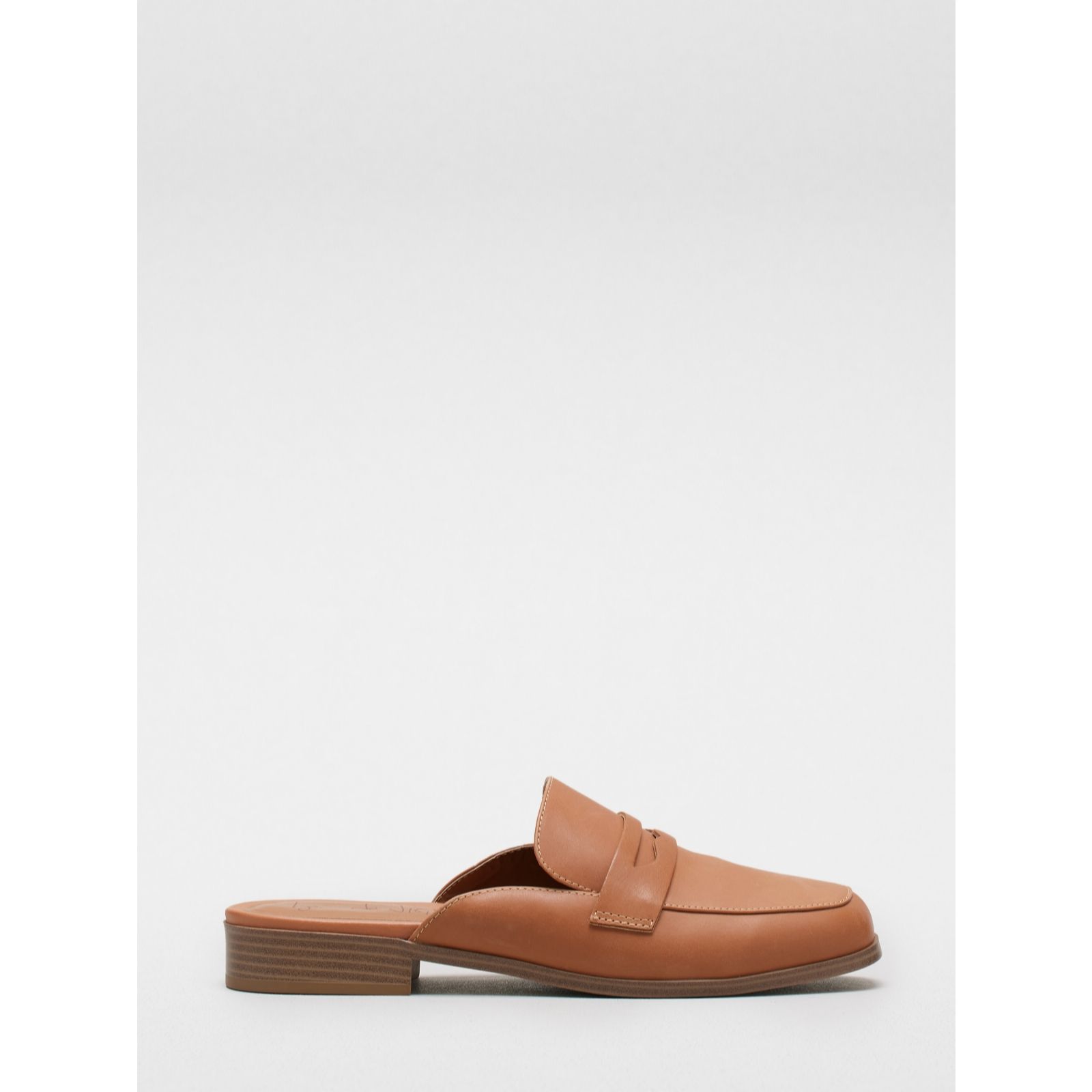 Outlet Ben de Lisi Seville Leather Backless Loafer