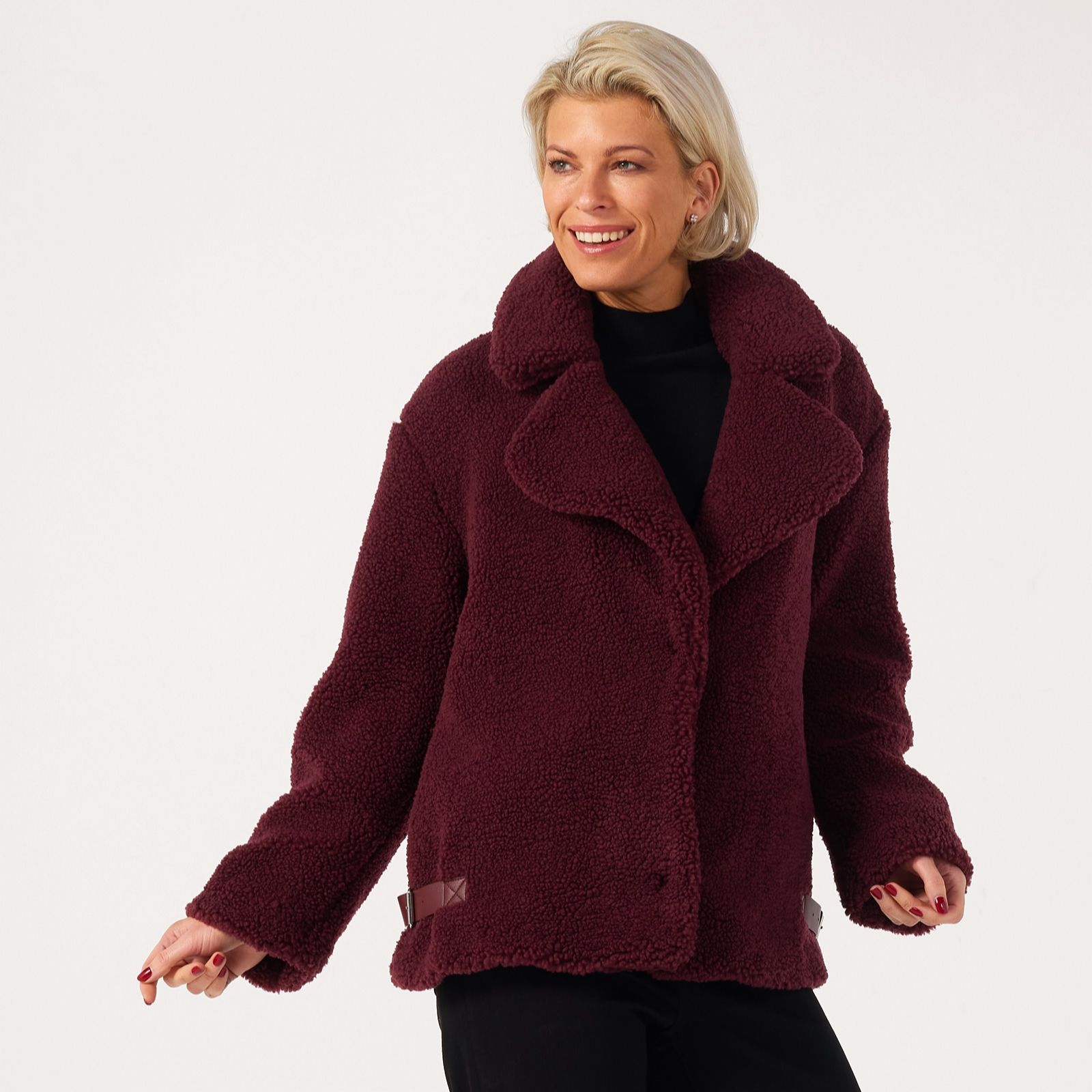 Centigrade Teddy Mid Length Coat