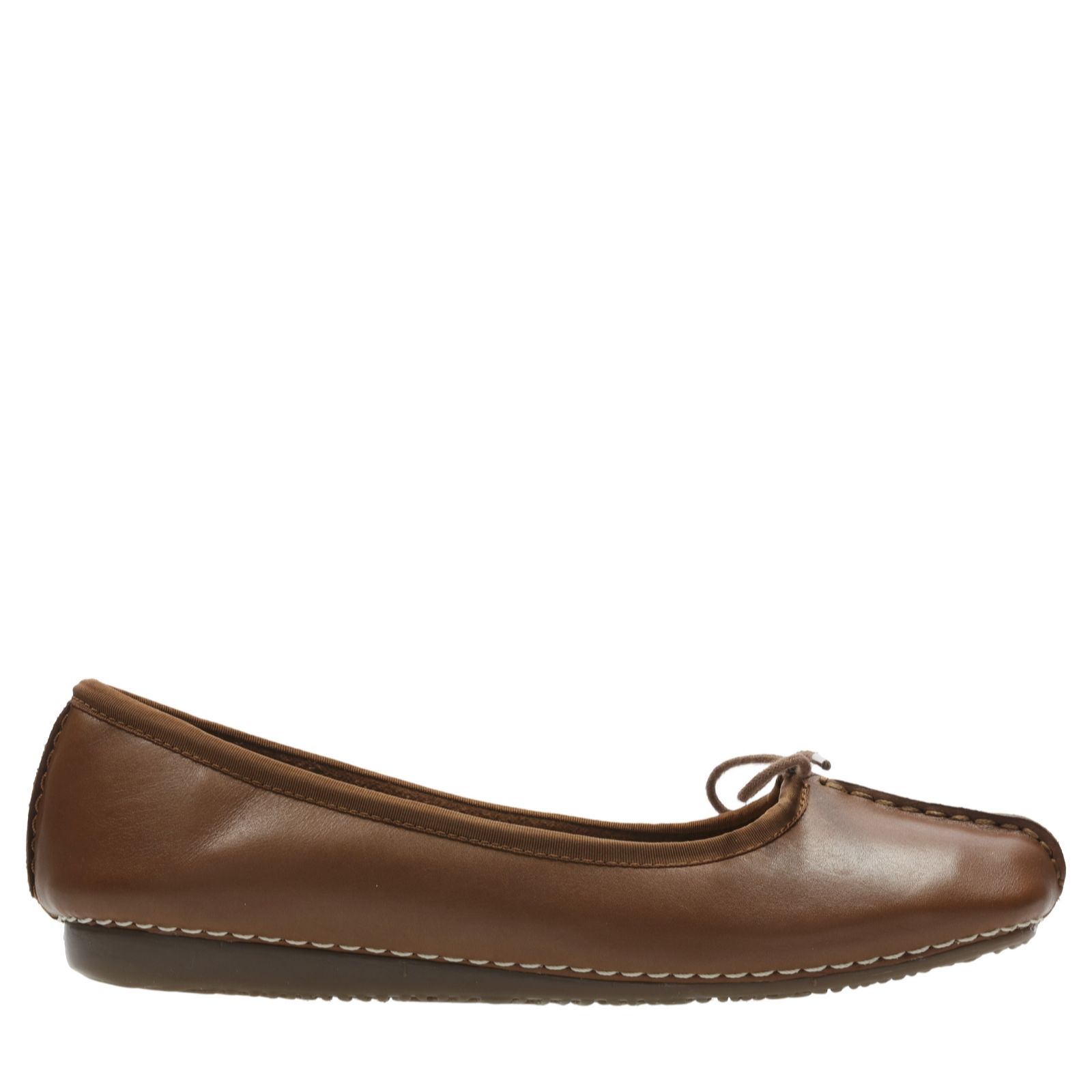 Clarks Wide Fit Freckle Ice Ballet Shoes