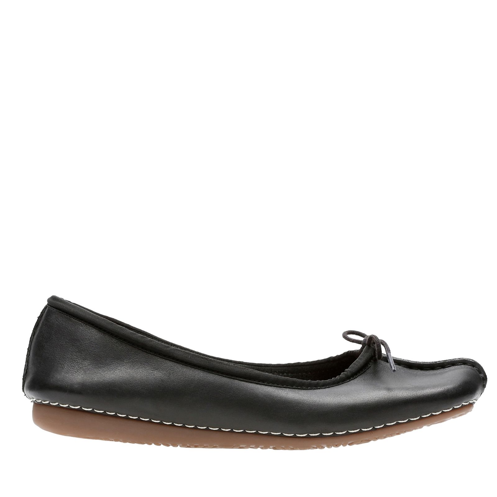 Clarks Wide Fit Freckle Ice Ballet Shoes