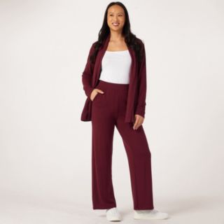 Denim & Co Heavenly Jersey Pull Trousers
