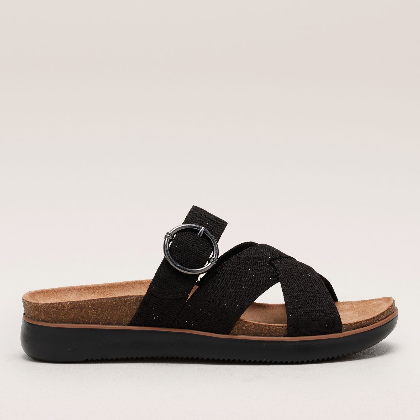 Outlet Skechers Lifted Comfort Cross Strap Sandals