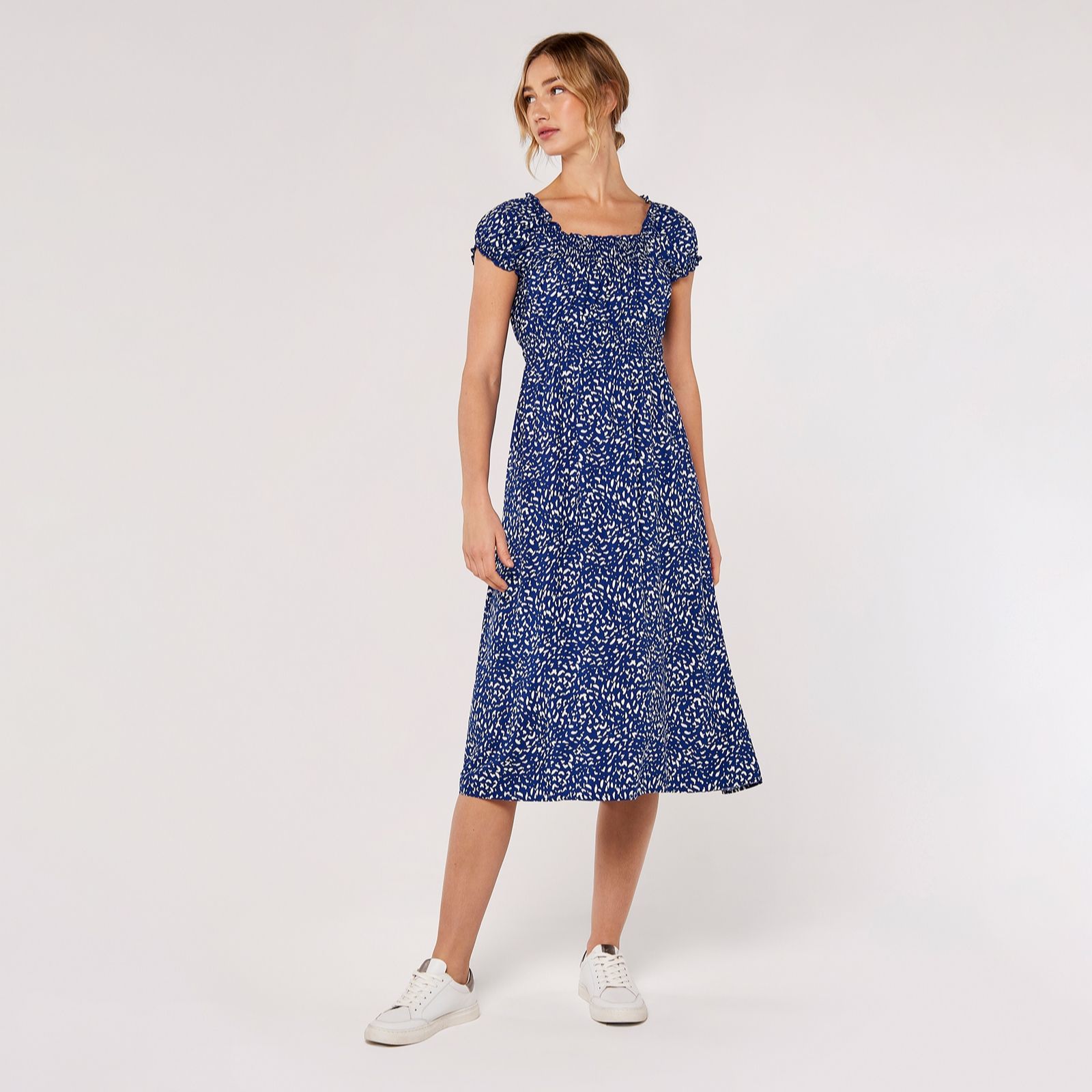 Milkmaid dress clearance midi