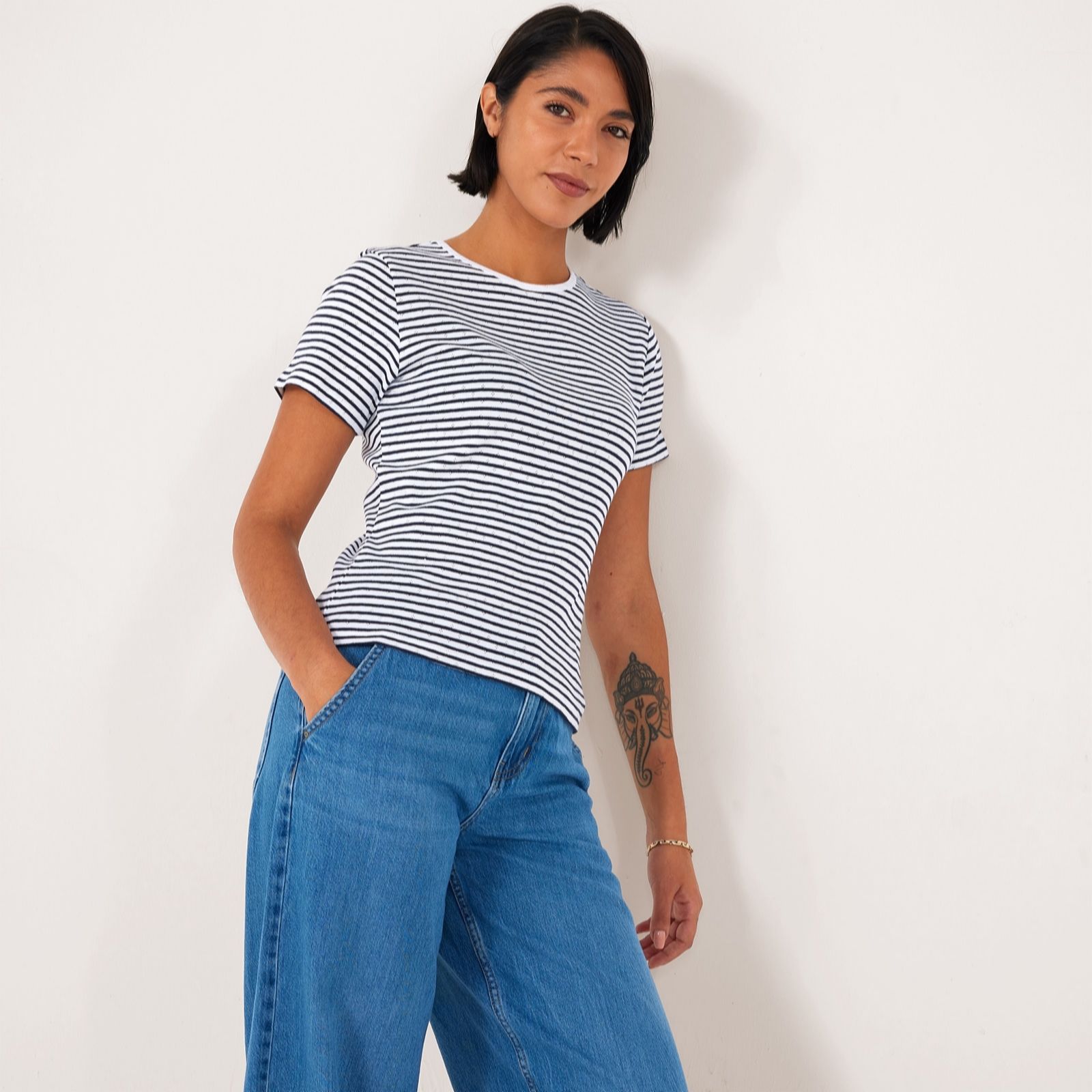 Only Kari Stripe T-Shirt