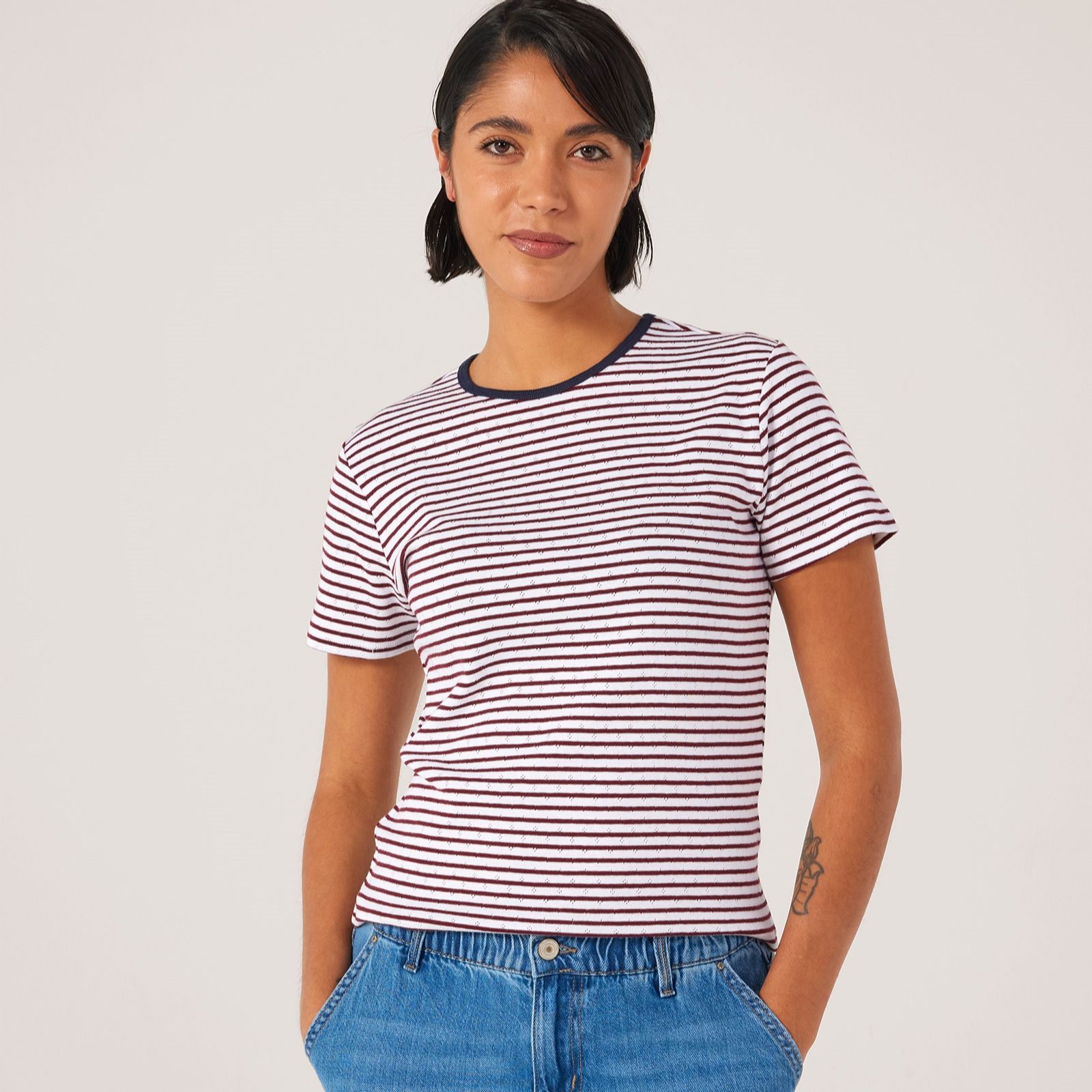 Only Kari Stripe T-Shirt