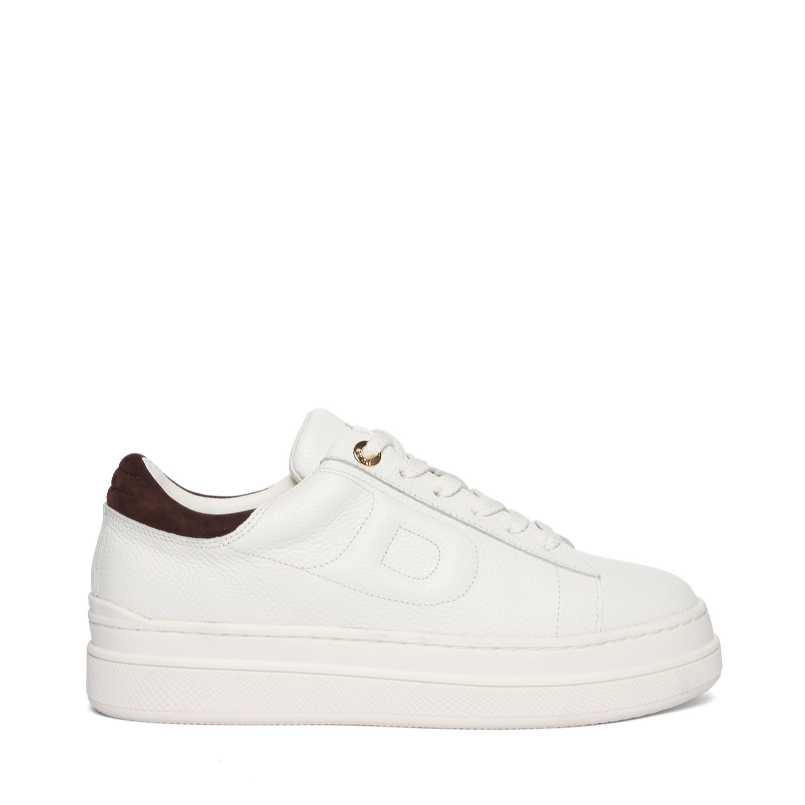 Dune London Eden Flatform Lace-Up Trainer