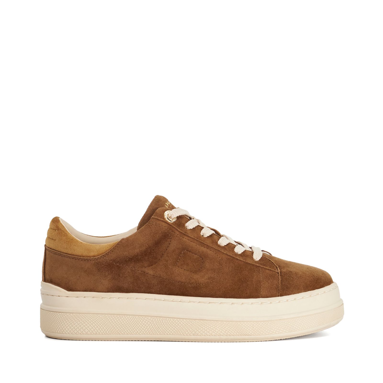Dune London Eden Flatform Lace-Up Trainer