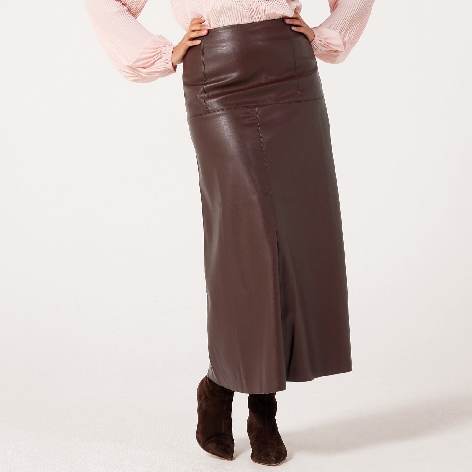 Izabel London A-line PU Skirt