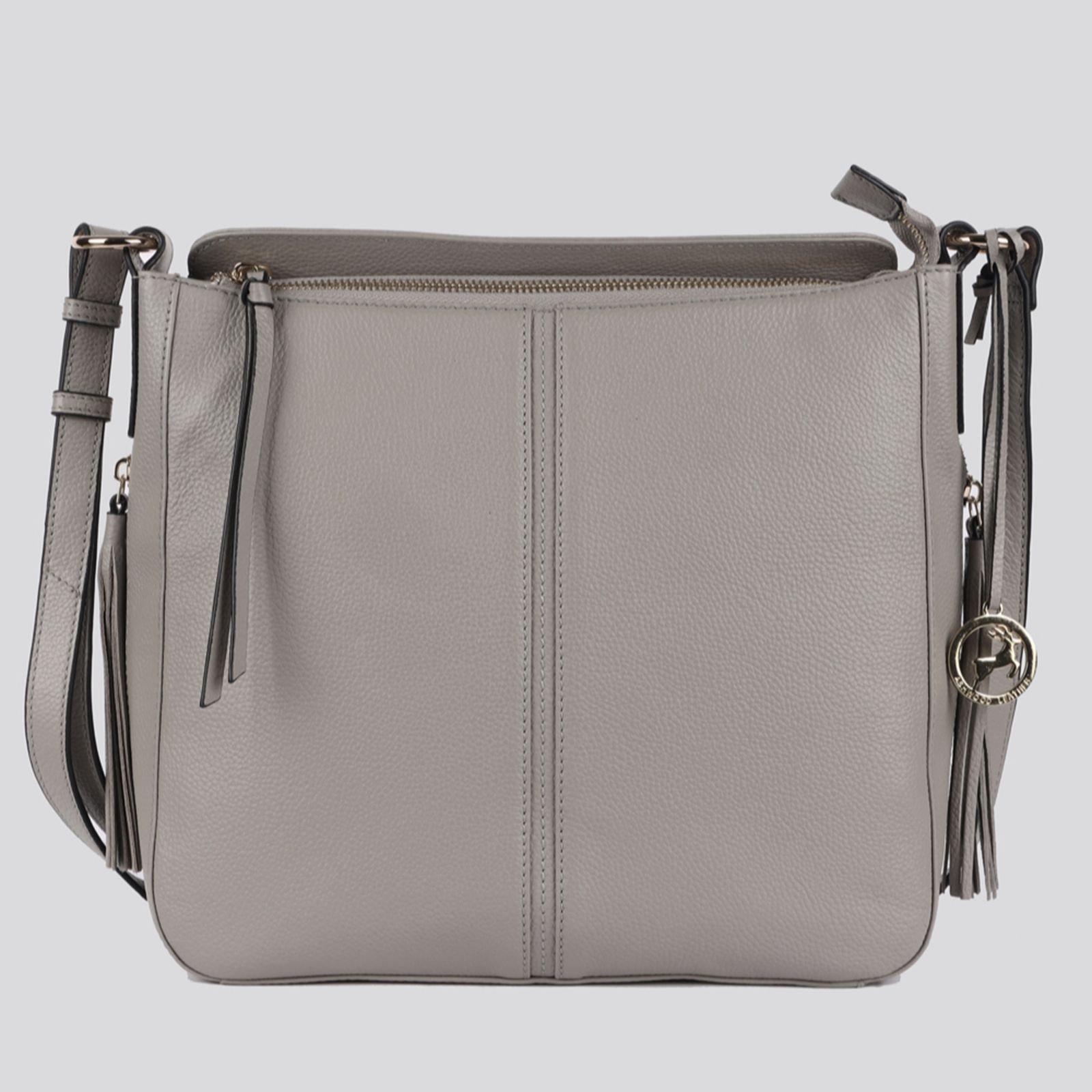 Outlet Ashwood Convertible Leather Shoulder Bag