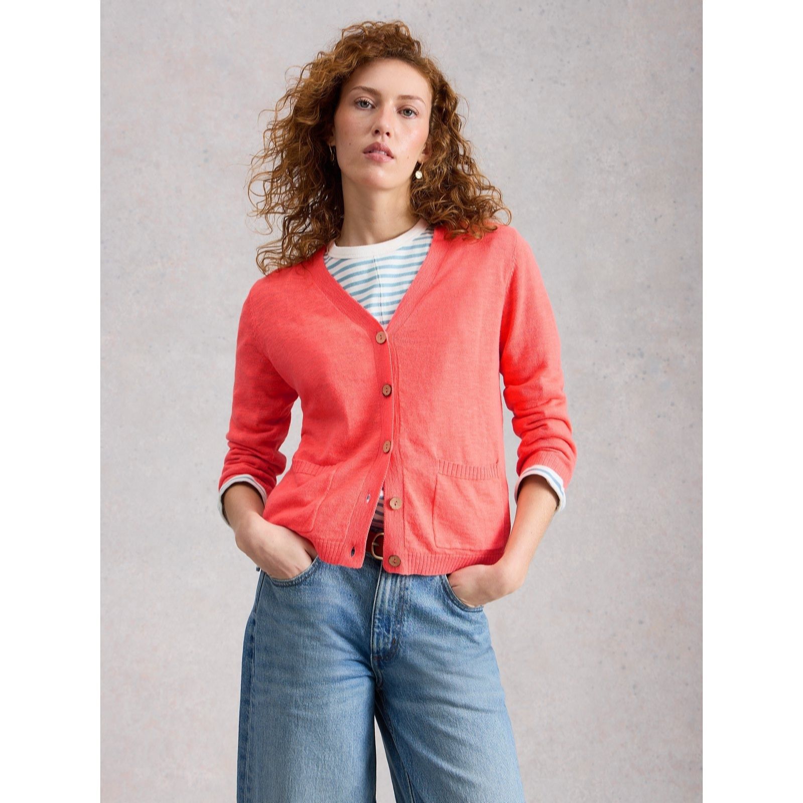  White Stuff Nova Linen Blend Cardi