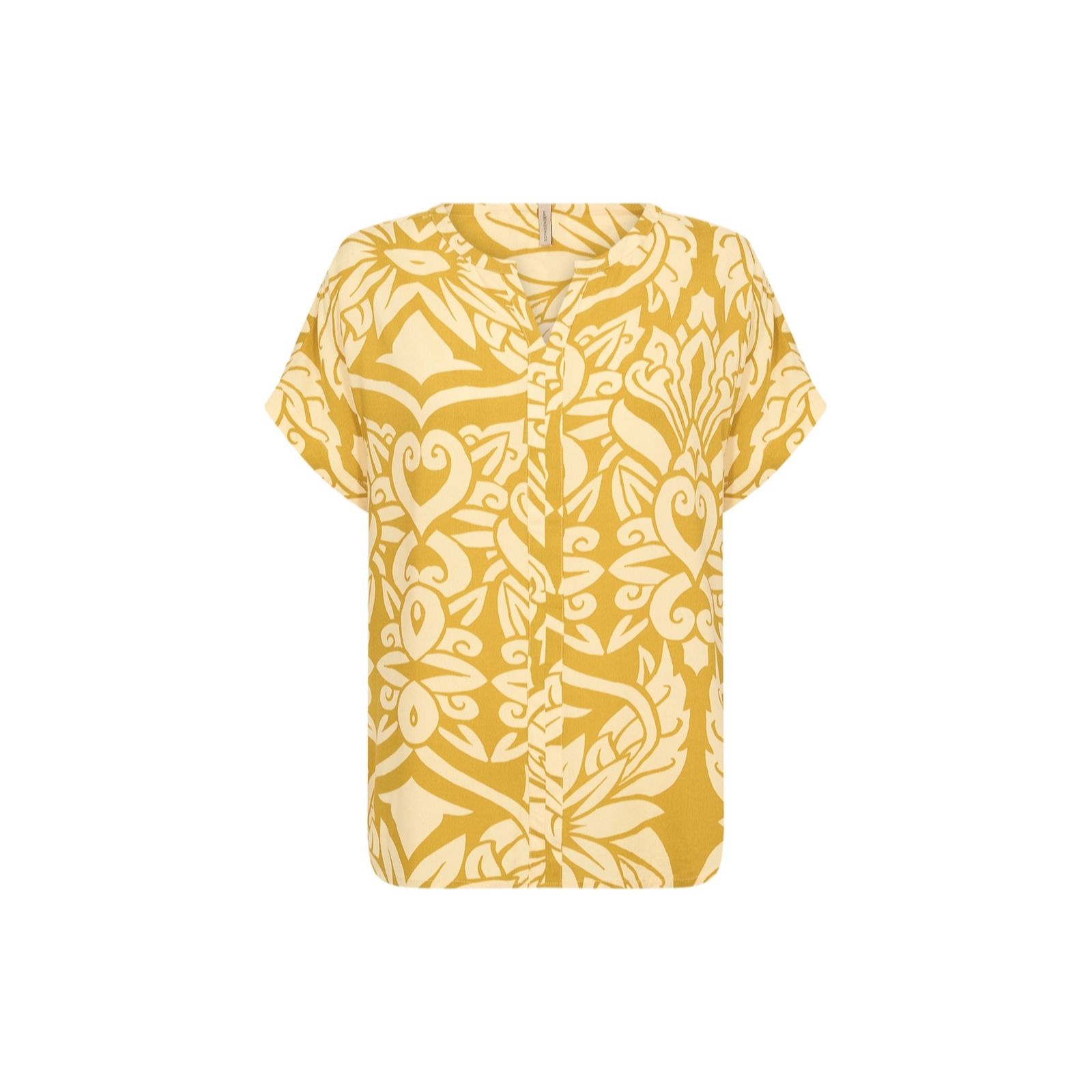 SOYACONCEPT Felone Printed V-Neck Top