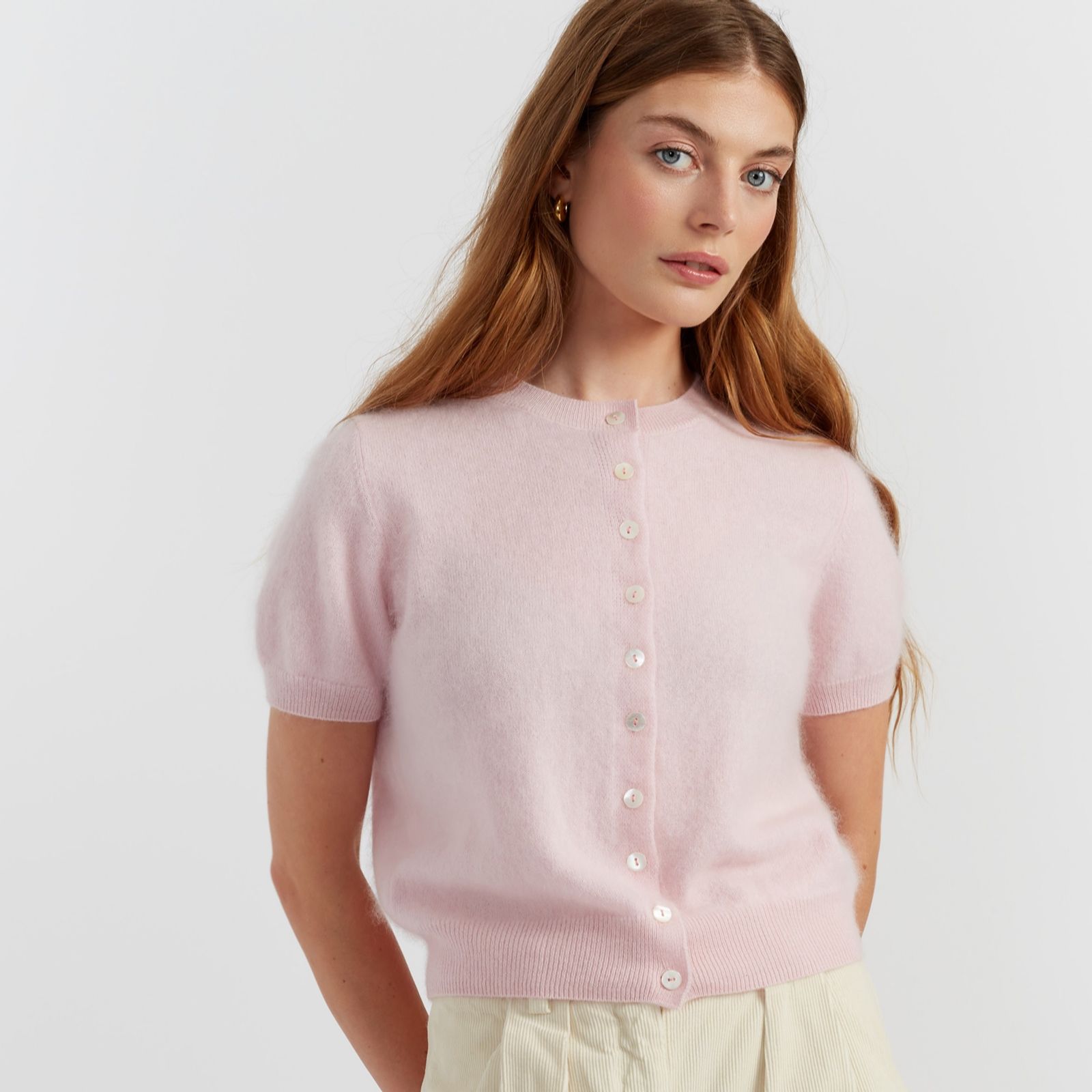 Chinti & Parker Pure 100% Cashmere Brushed Cardigan