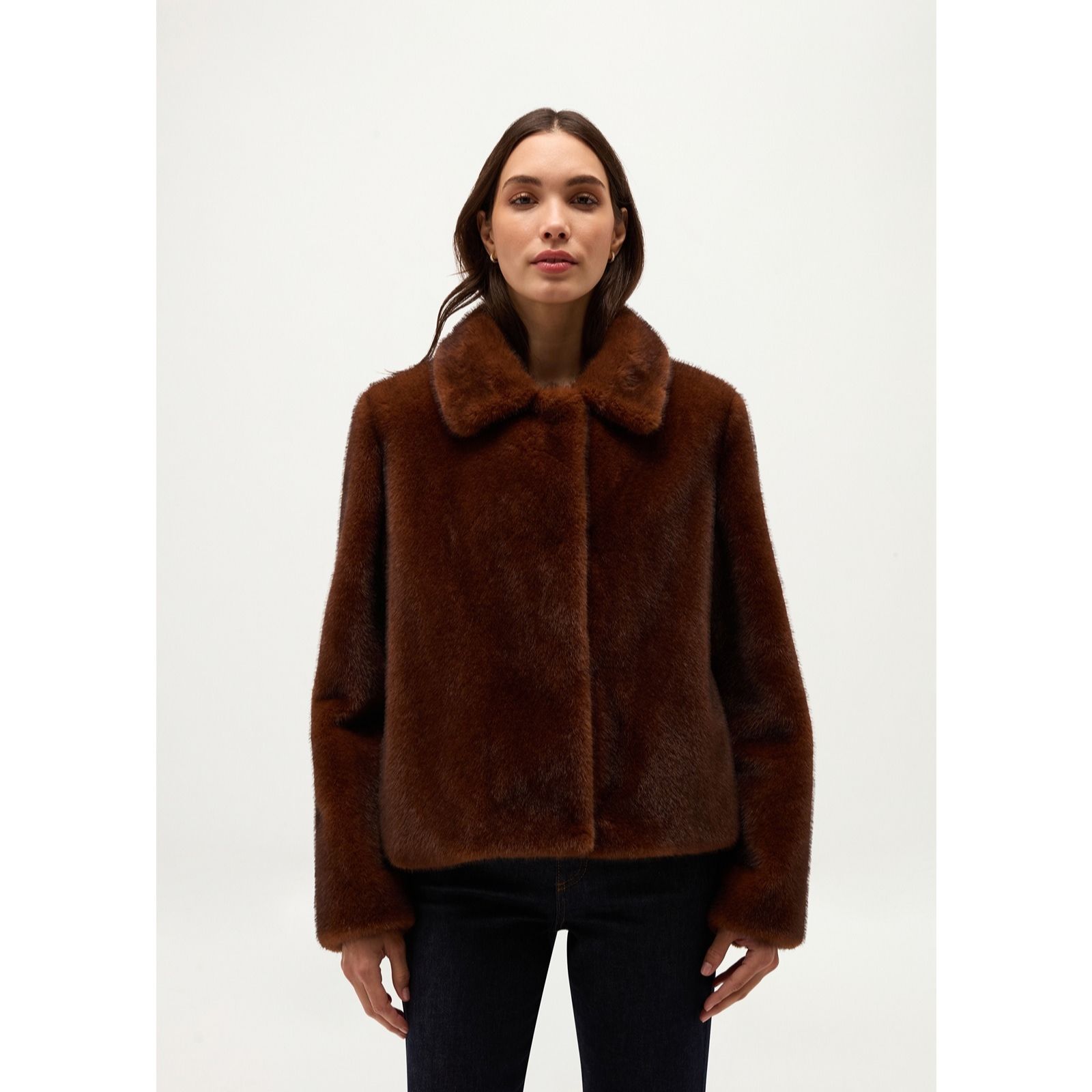 Hobbs London Malia Faux Fur Coat