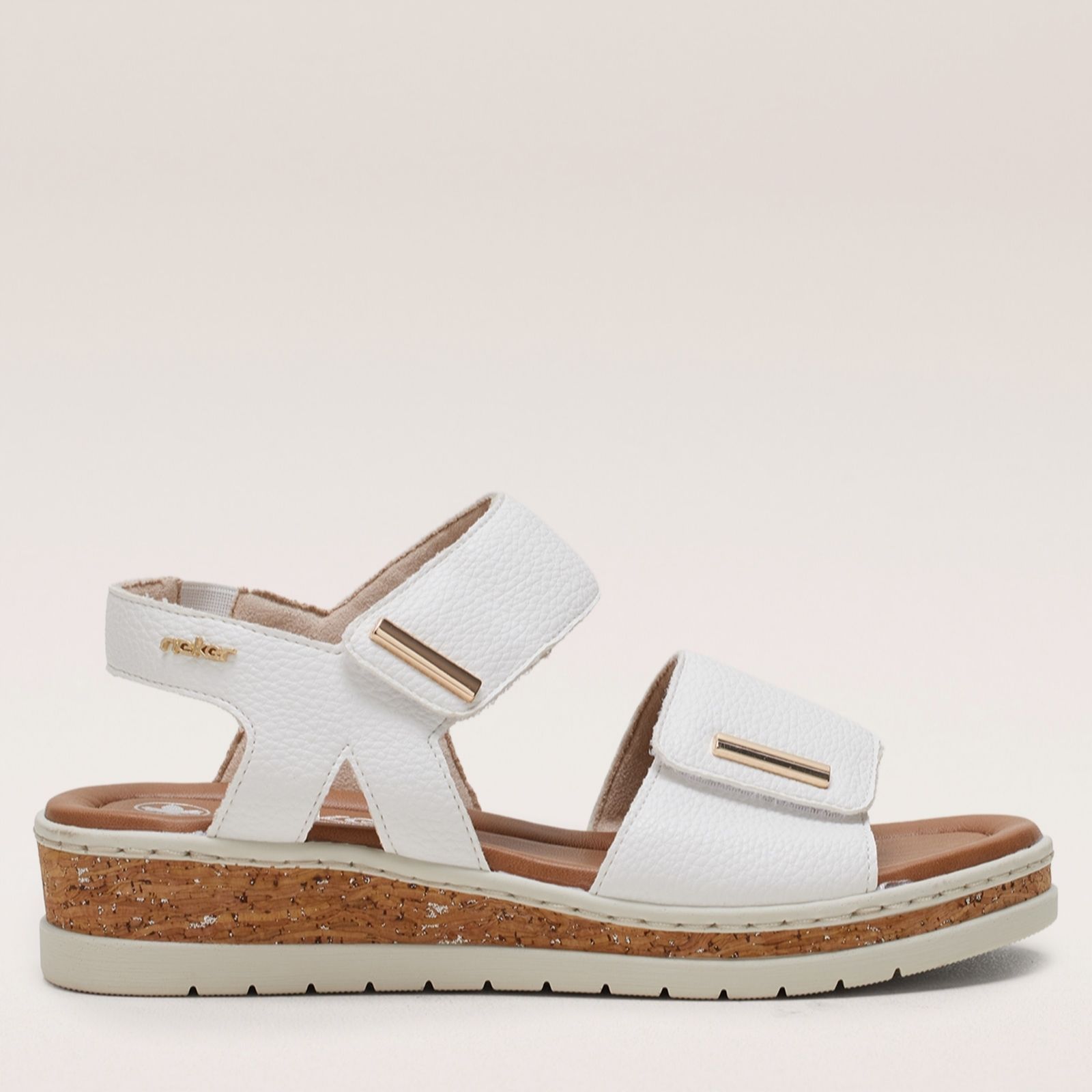 Outlet Rieker Wide Fit Wedge Sandal