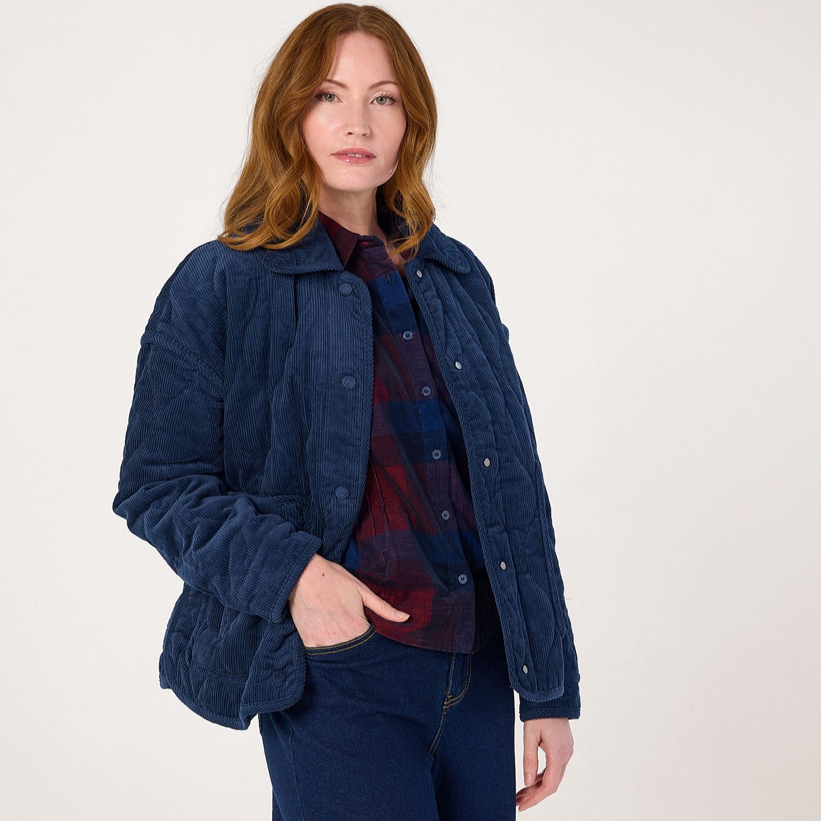 Masai Copenhagen Talyra Coat Quilted Corduroy Coat