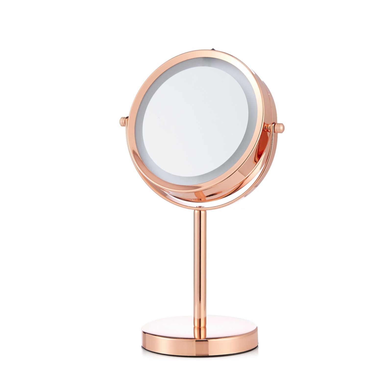 gold makeup mirror