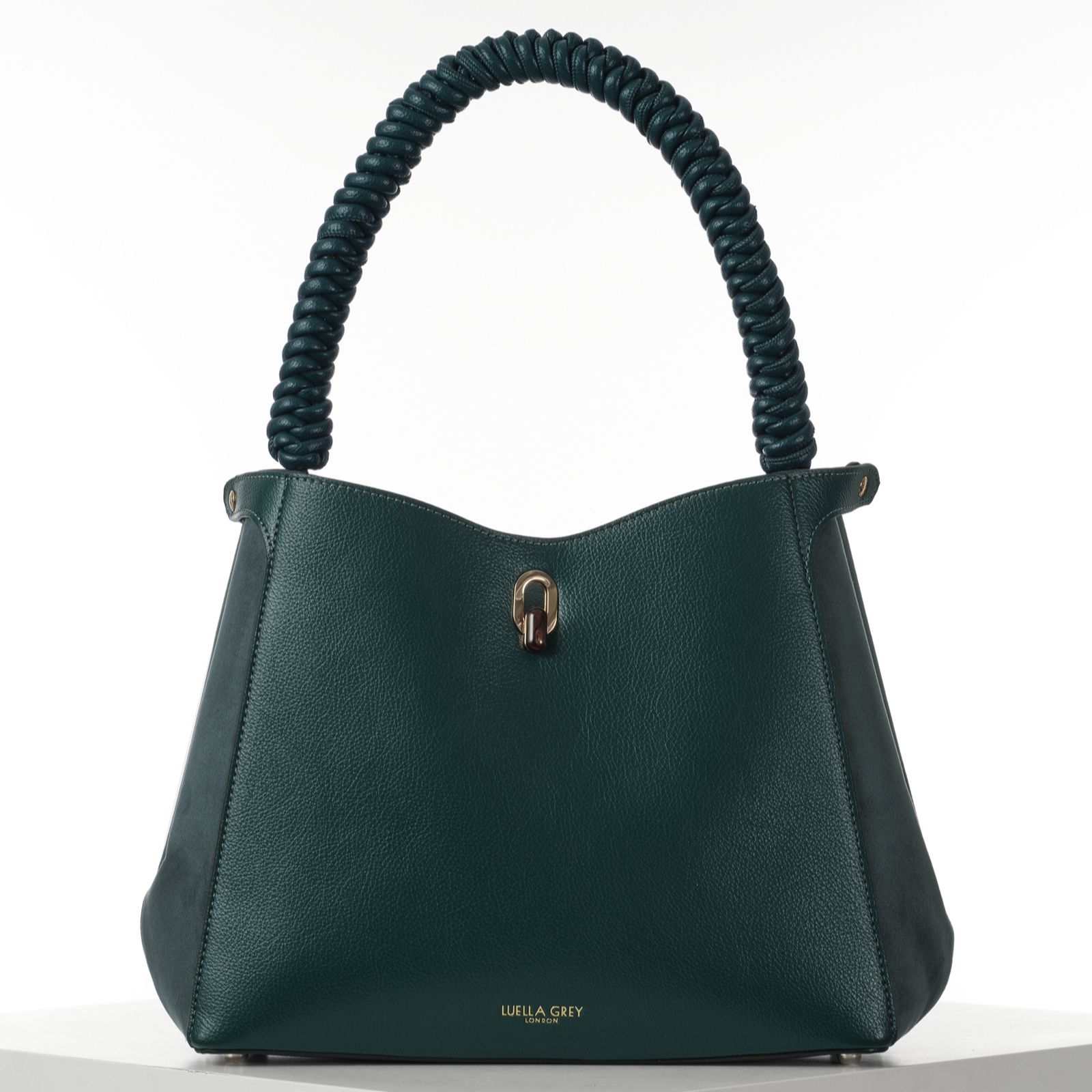 Luella Grey Simone Woven Handle Hobo