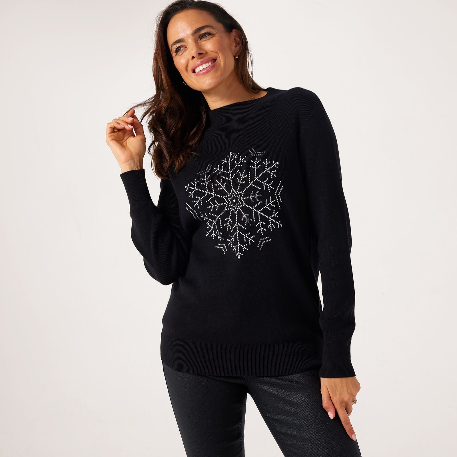 Ruth Langsford Single Snowflake Jumper