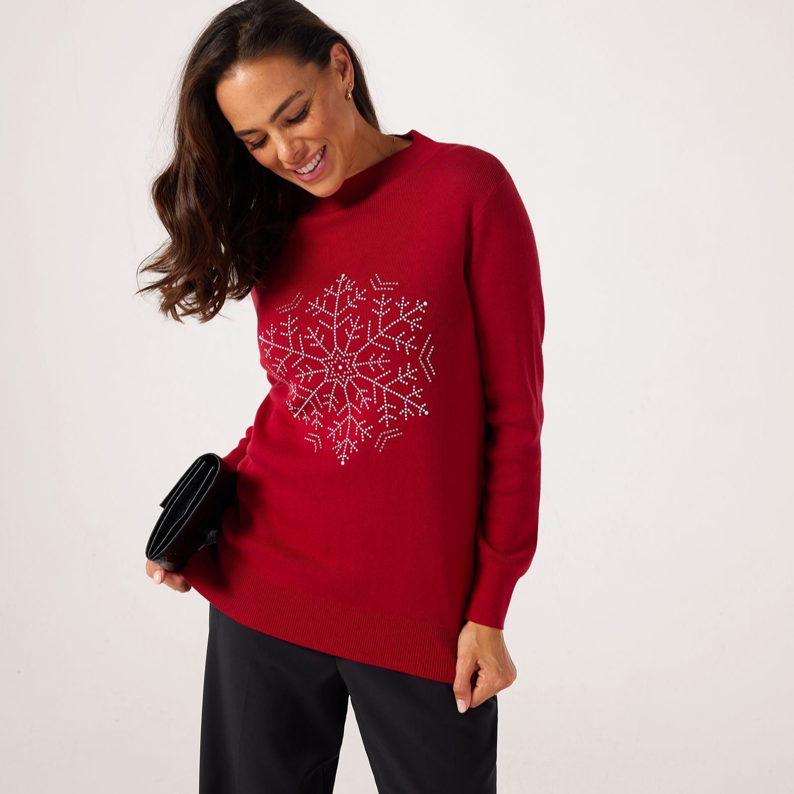 Ruth Langsford Single Snowflake Jumper
