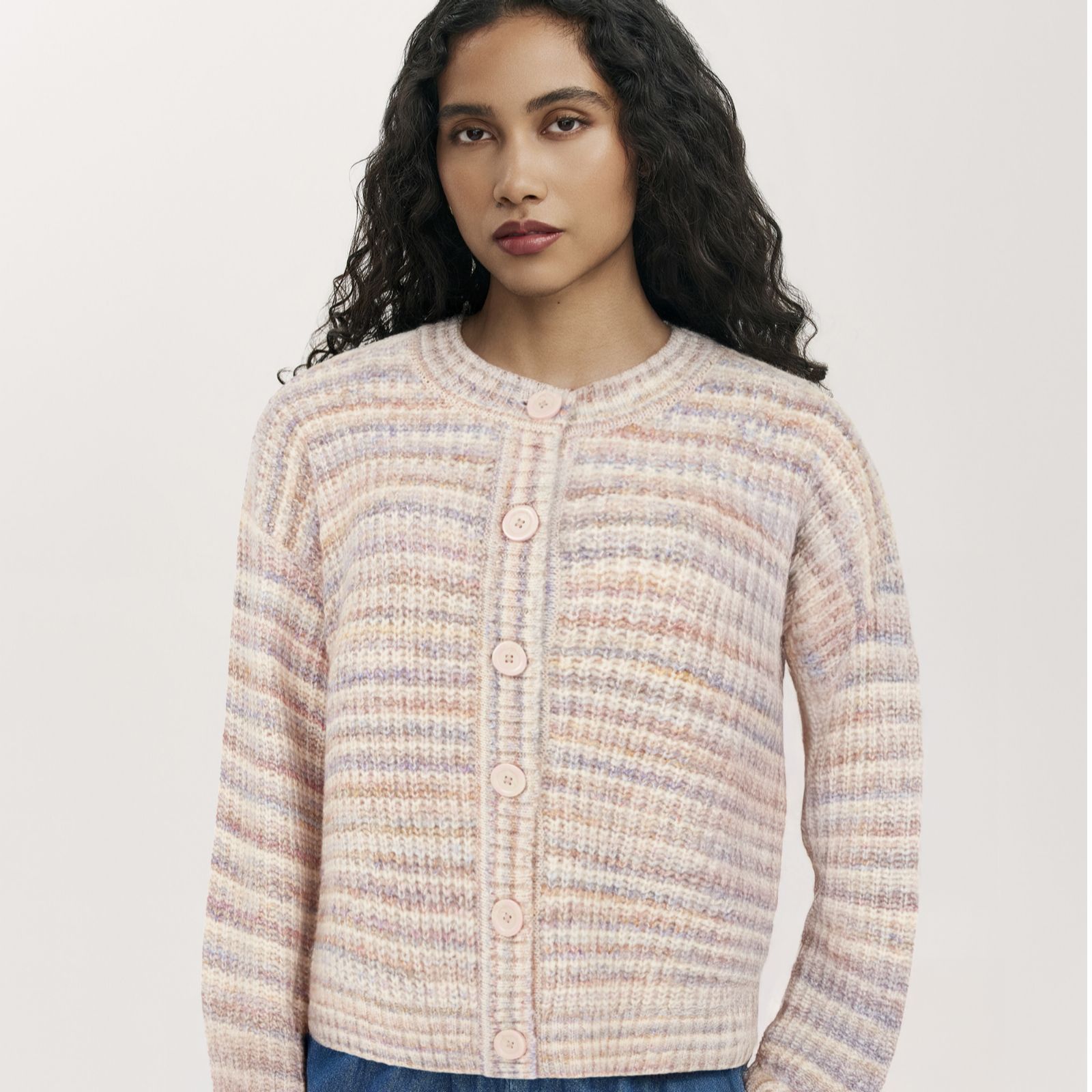 Finery London Whitney Multi-Coloured Cardigan