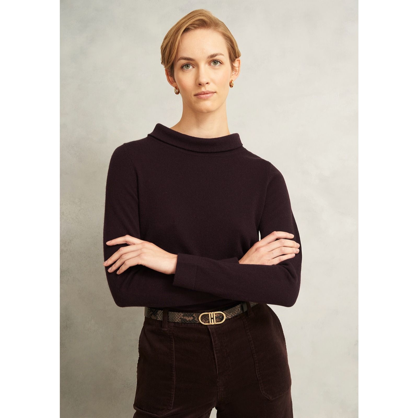 Hobbs London Audrey Wool Cashmere Jumper