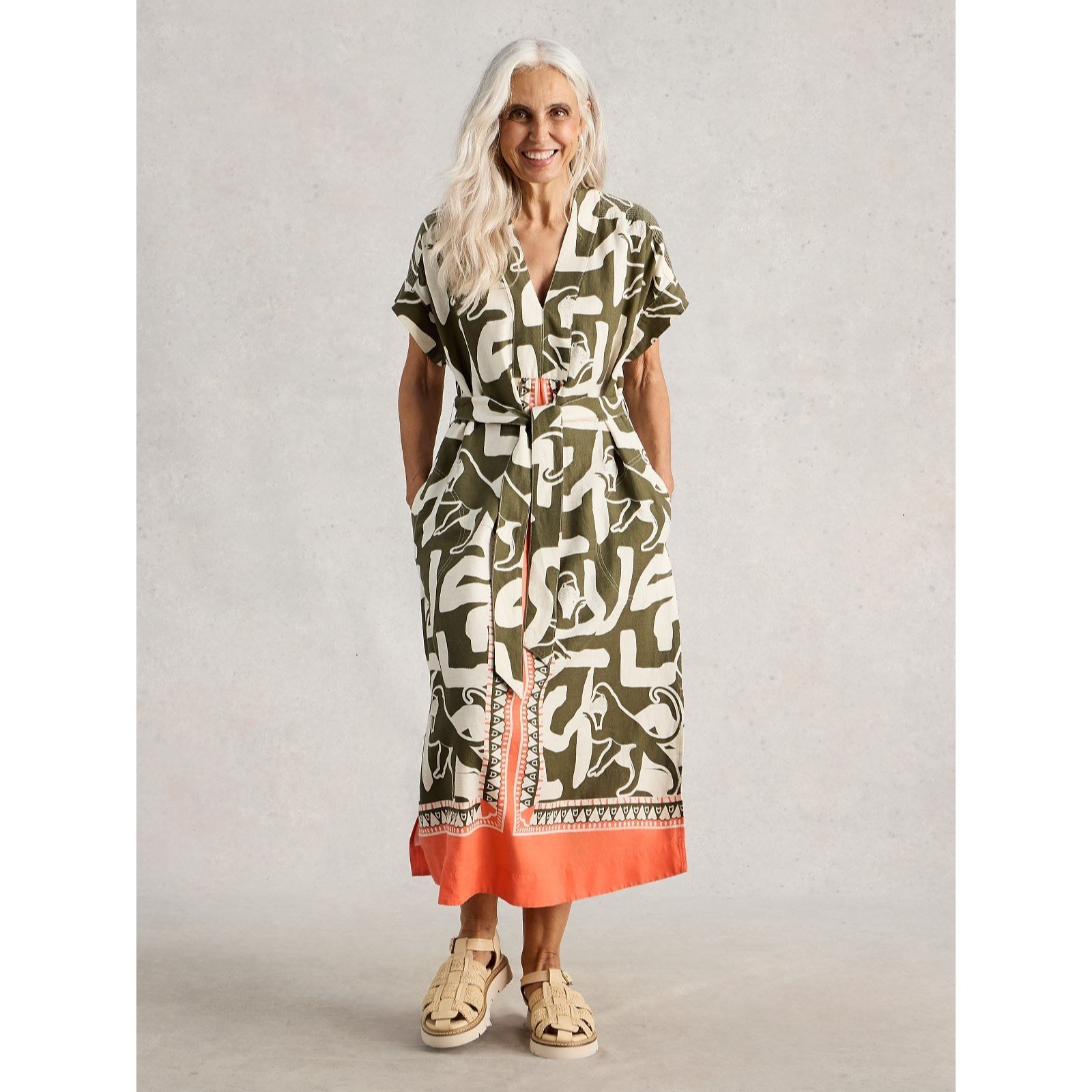 White Stuff Marianne Linen Dress