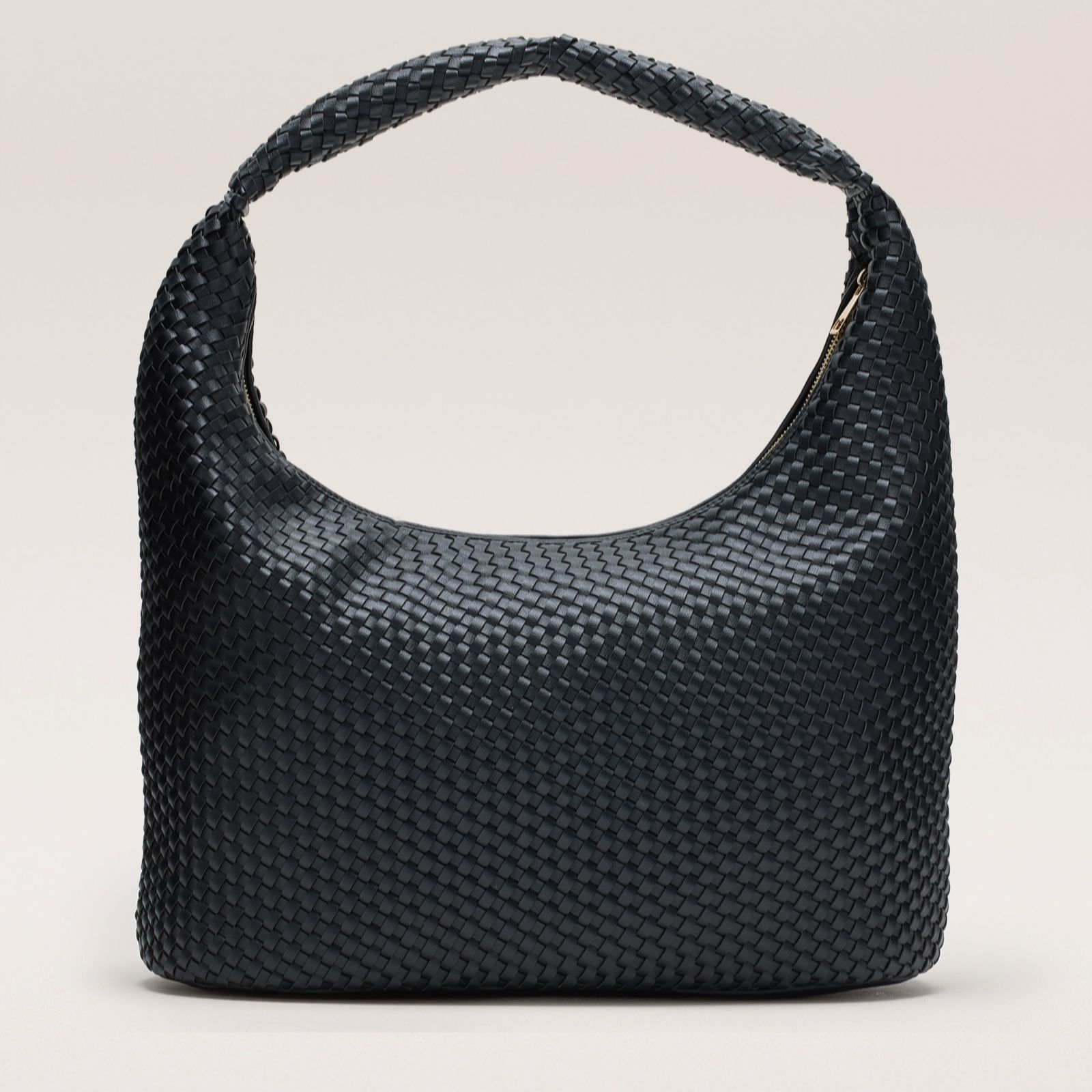 Outlet Denim & Co. Woven Slouchy Shoulder Bag