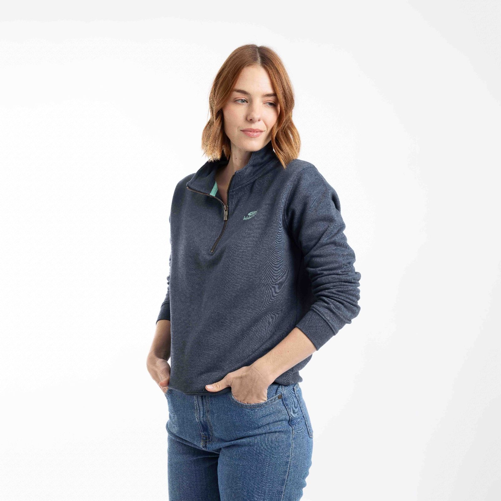 Weird Fish Avery Half Zip Fleece