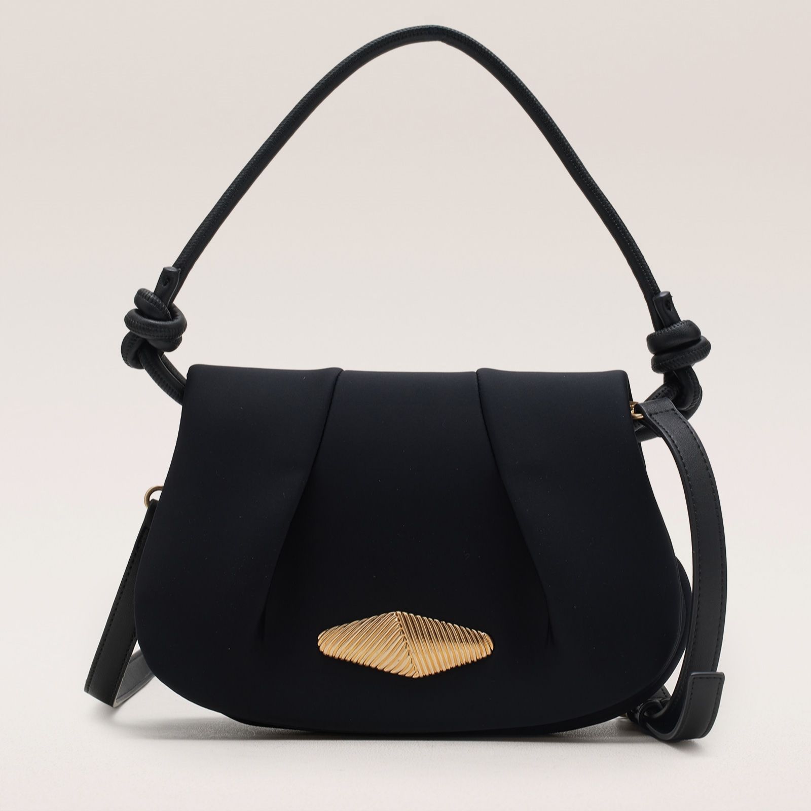 MarlaWynne Flap Knot Shoulder Cross Body Bag