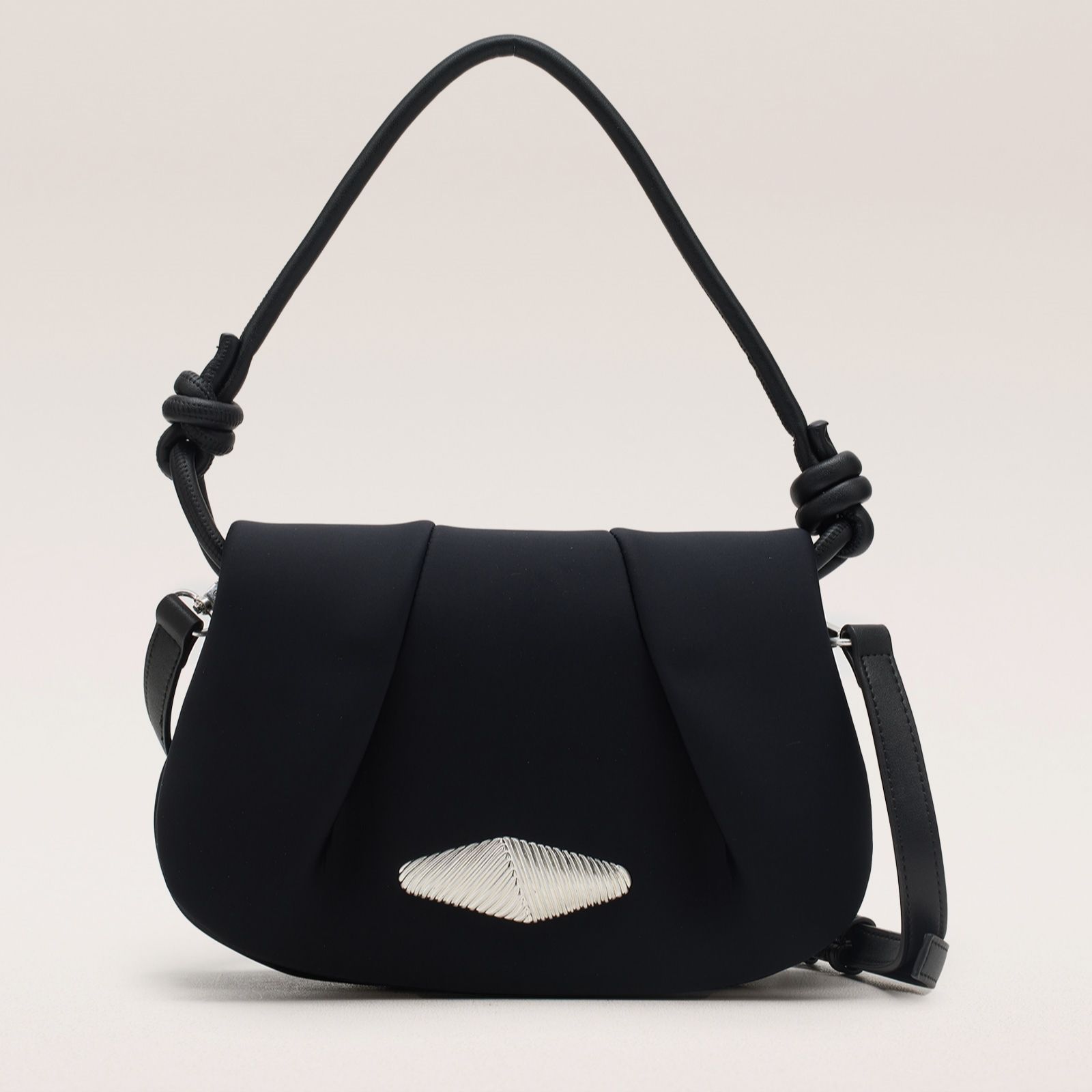 MarlaWynne Flap Knot Shoulder Cross Body Bag