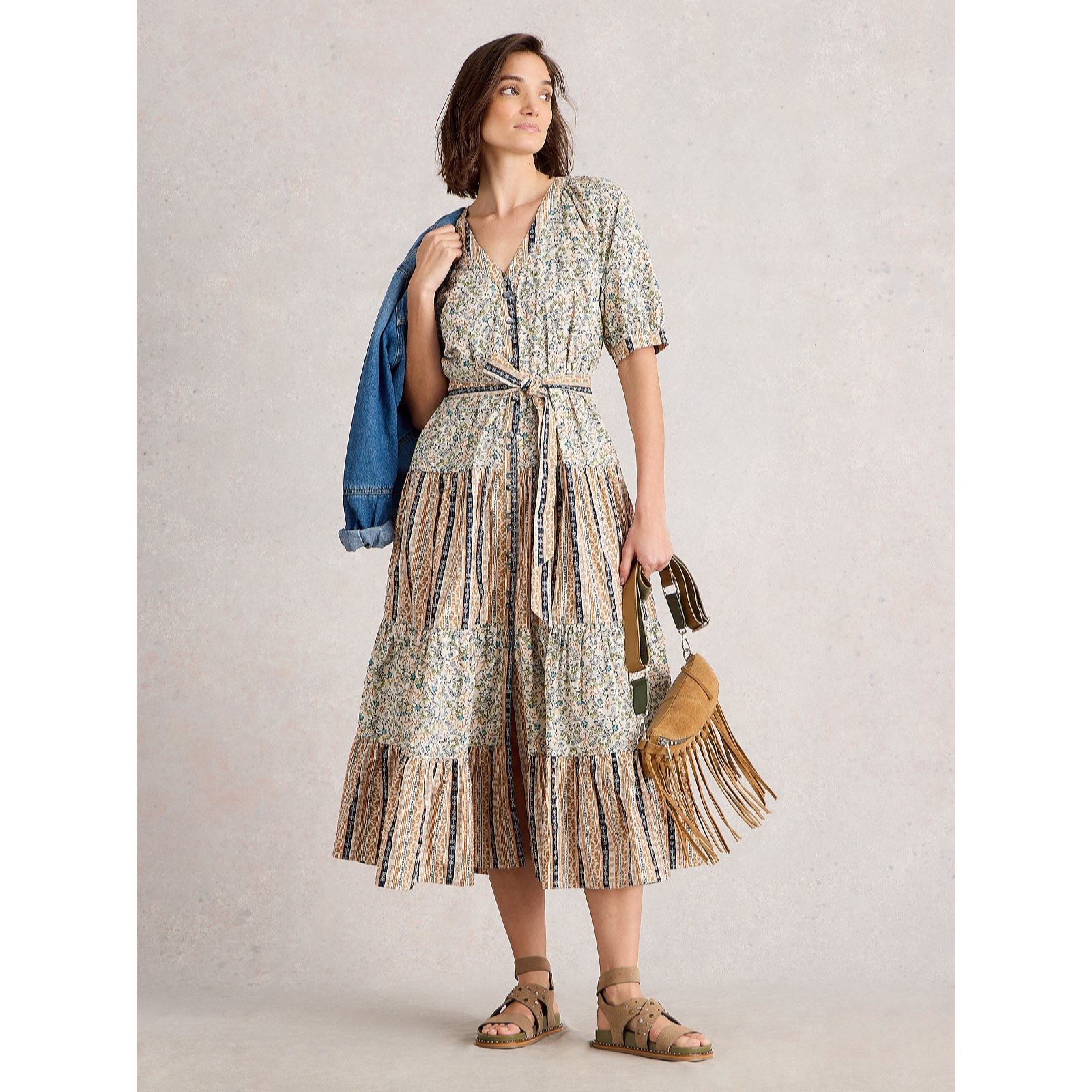 White Stuff Clementine Midi Dress Petite