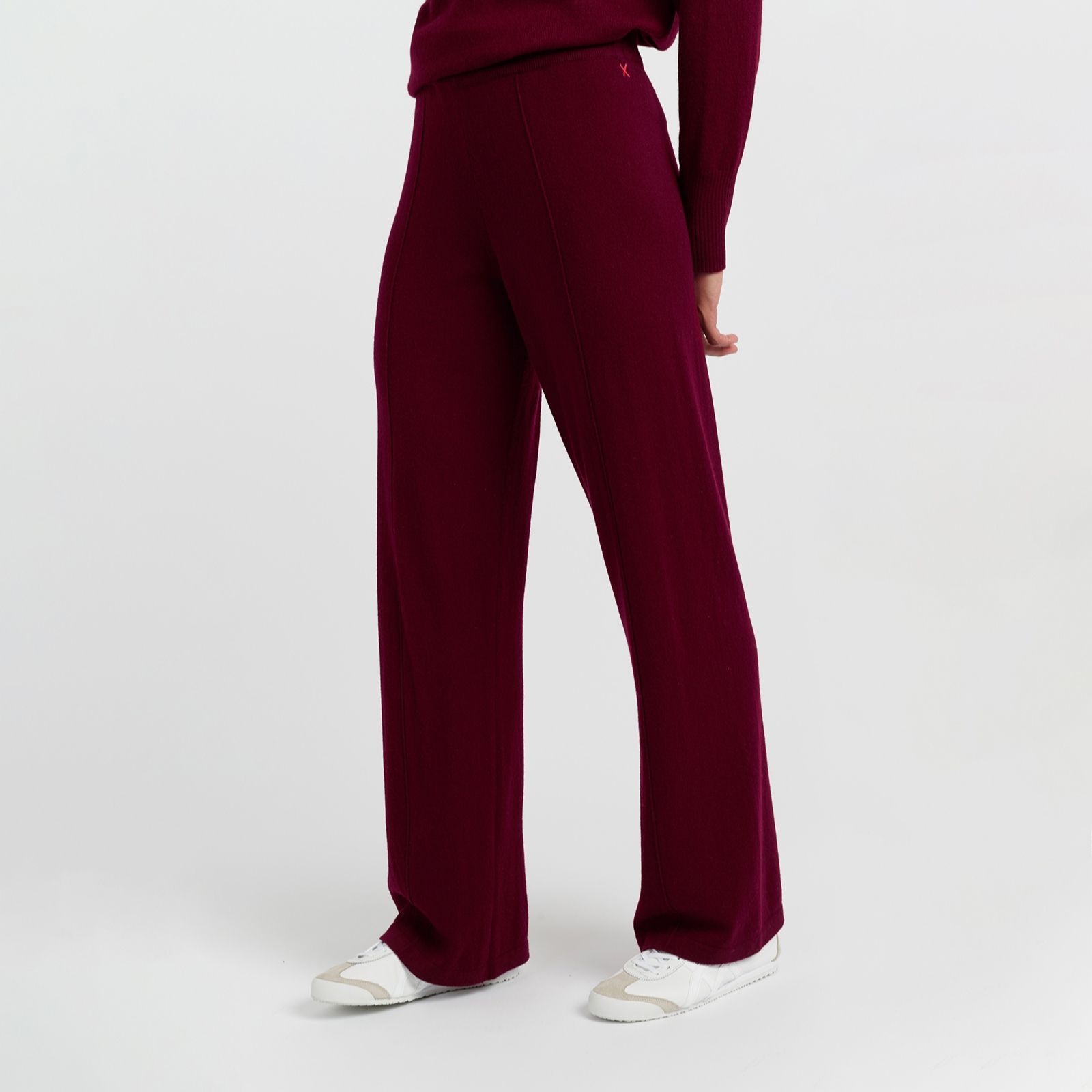 Chinti & Parker Wool Cashmere Blend Wide-Leg Trousers