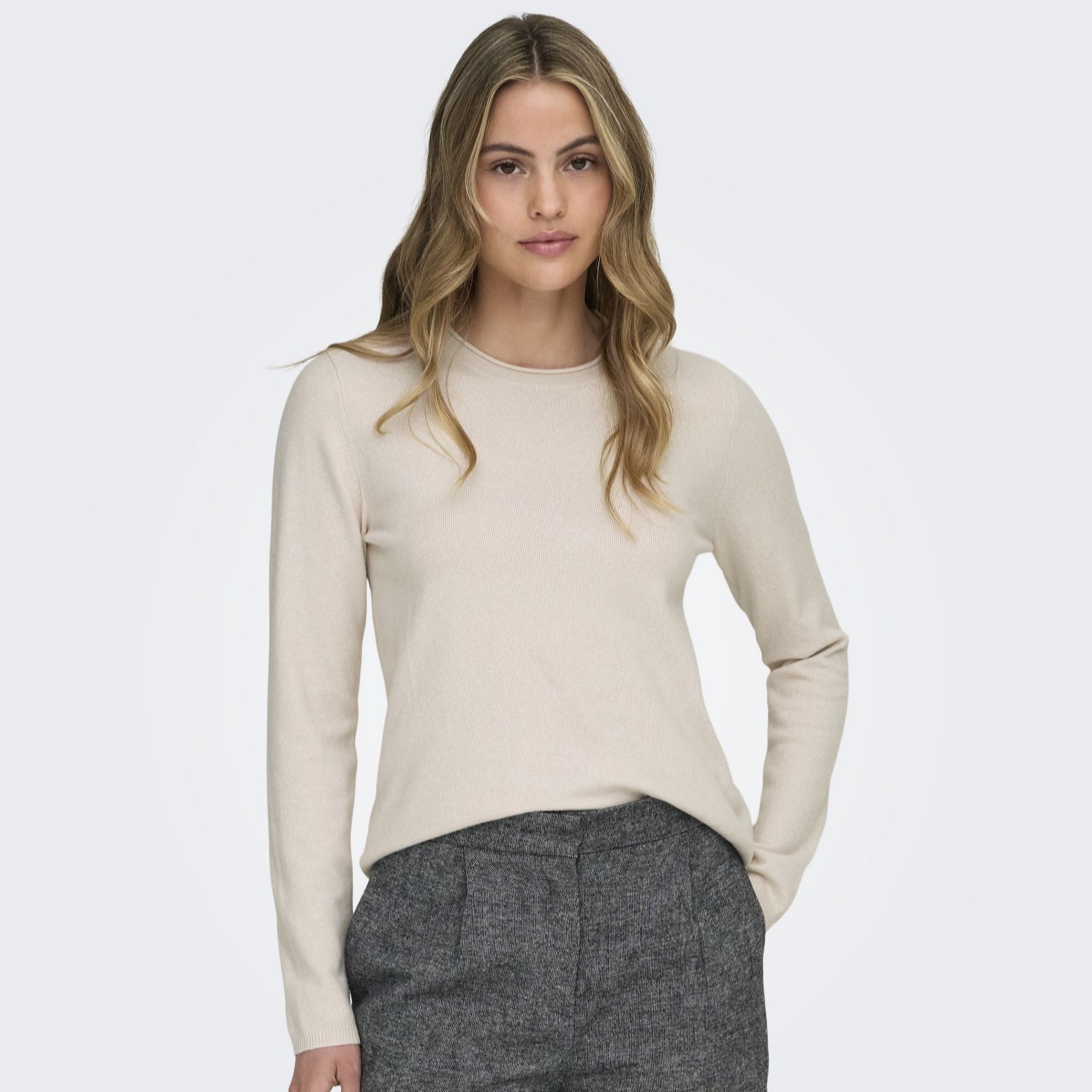 Only Loyal O-Neck Knitted Jumper