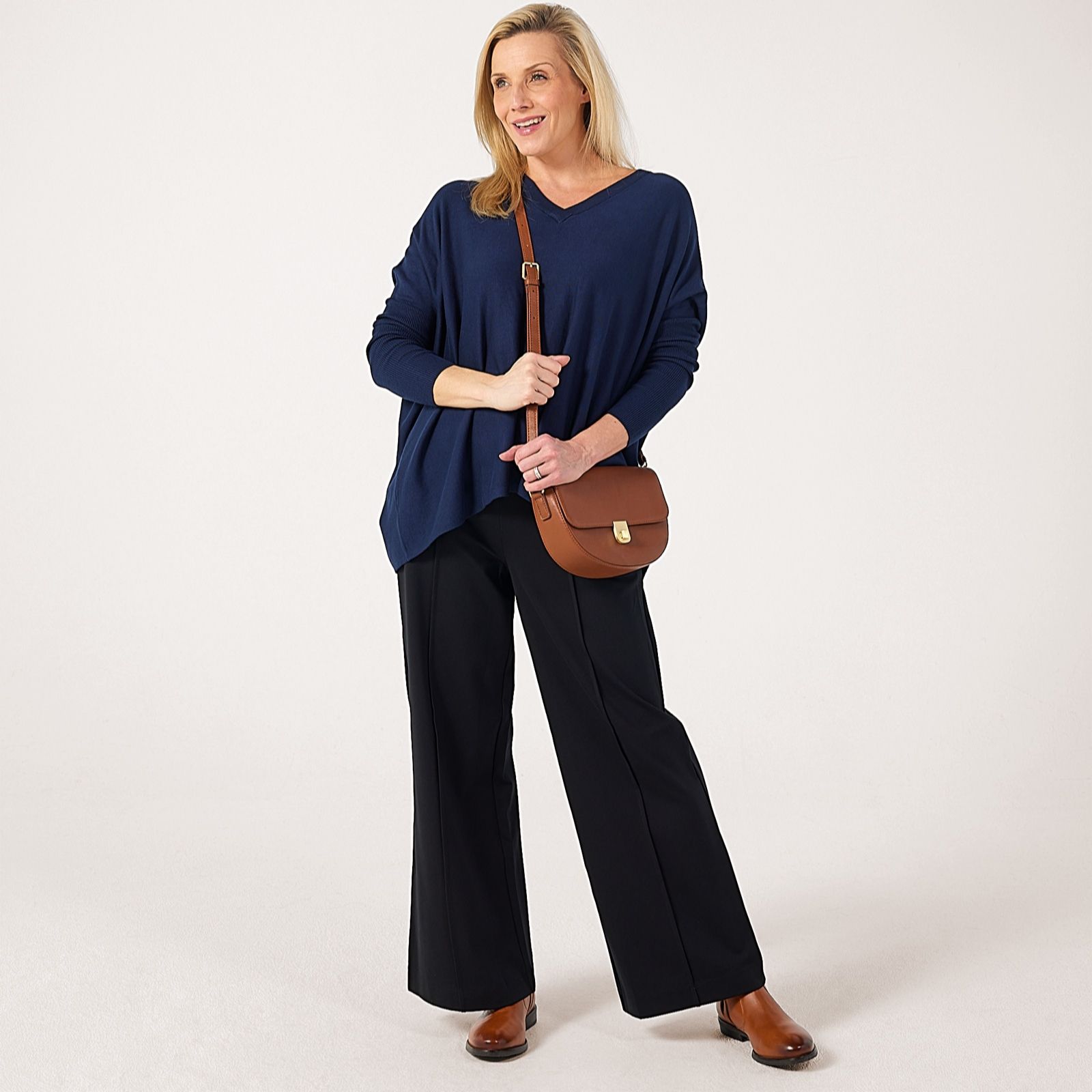 Masai Copenhagen Fronia Viscose Mix Rayon Stretch Jumper