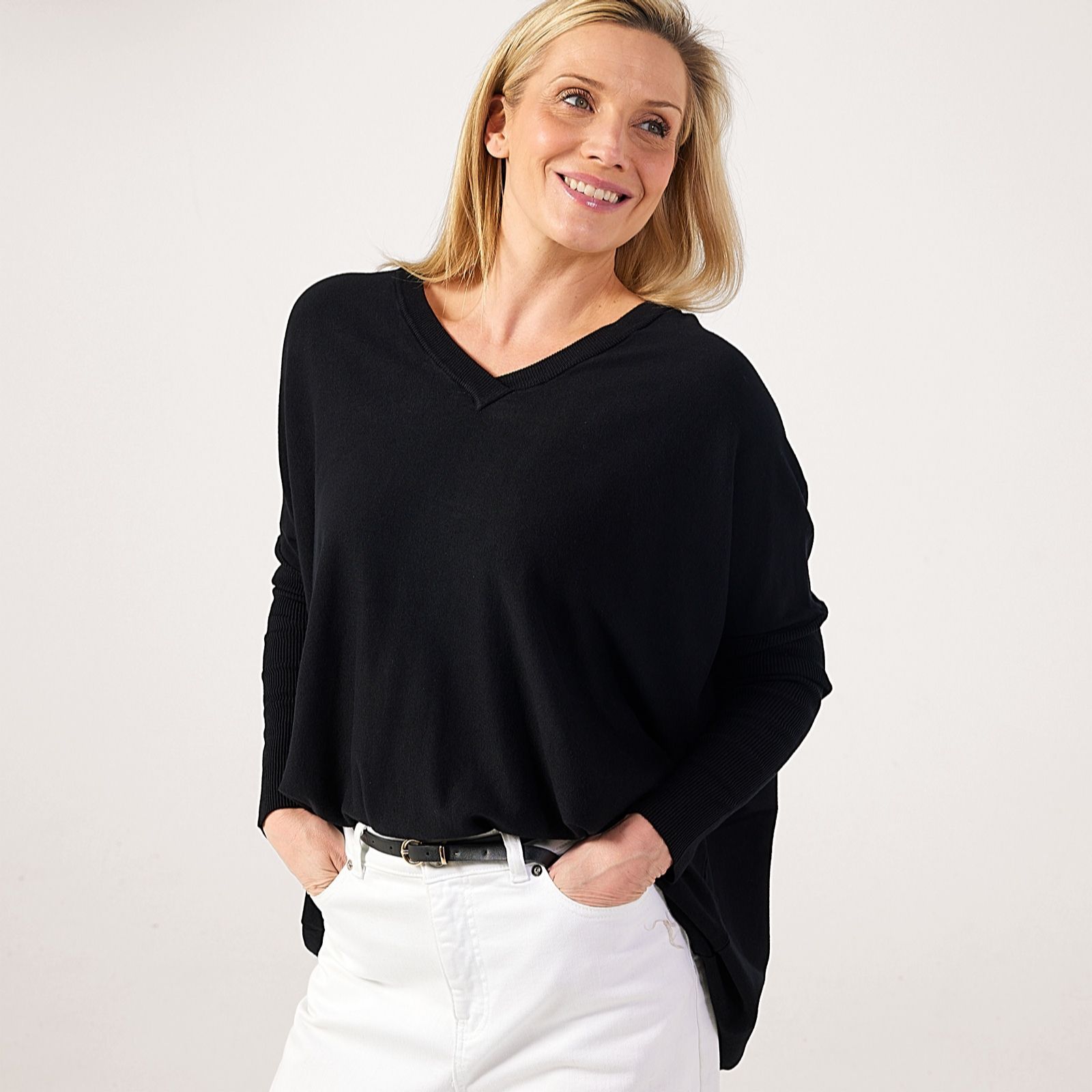 Masai Copenhagen Fronia Viscose Mix Rayon Stretch Jumper