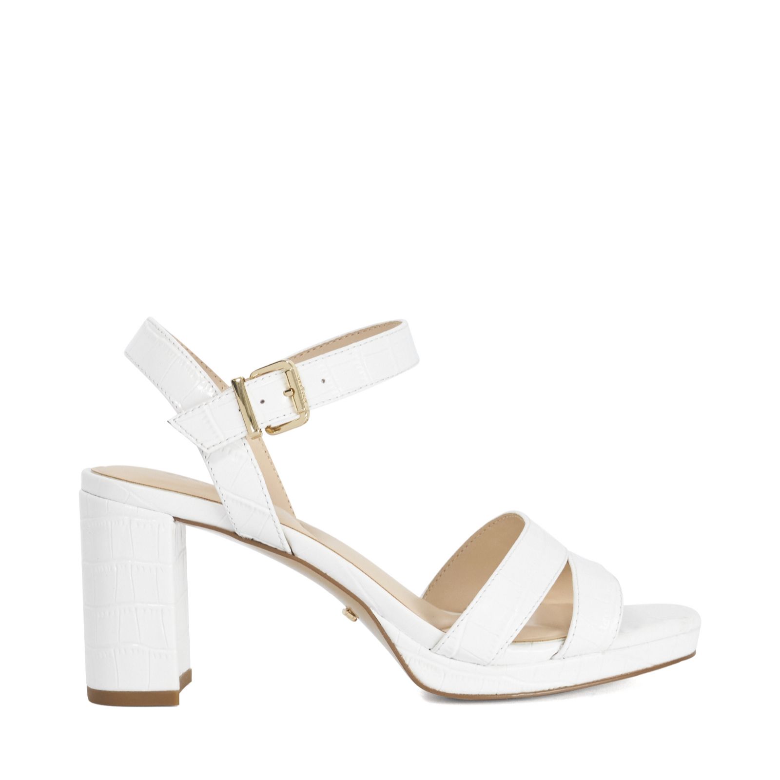 Dune London Manifesting Block Heel Sandal