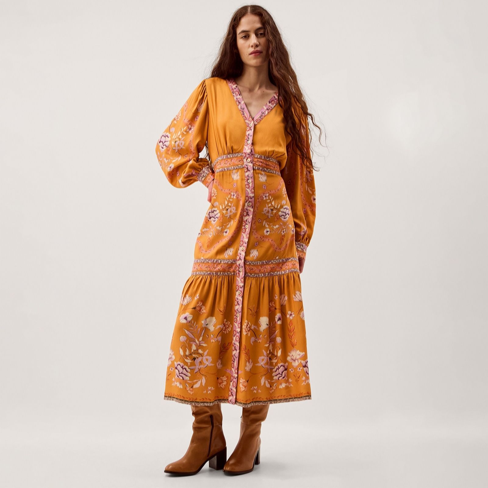 Monsoon Samara Floral Dress