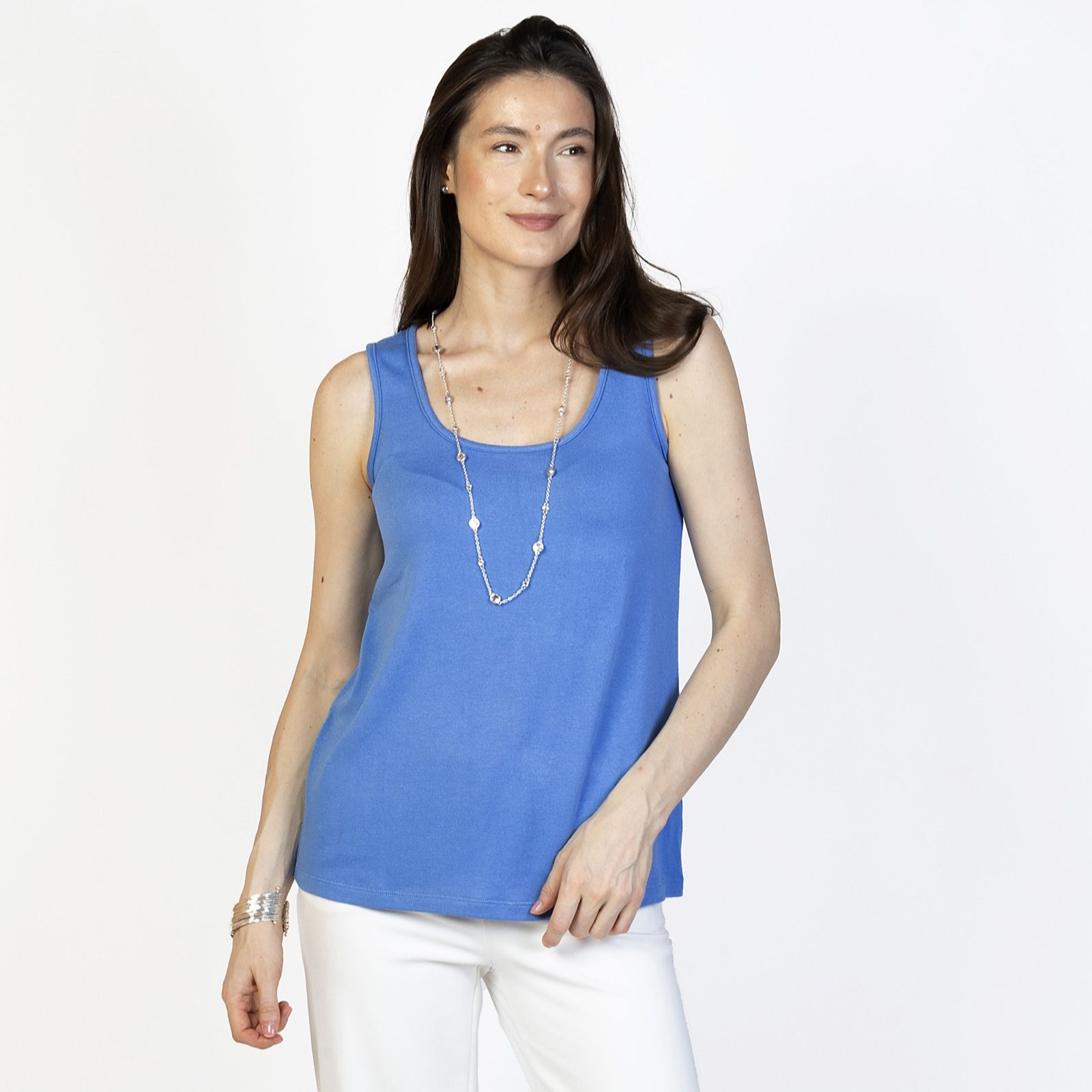Kim & Co Fine Sweater Knit Revirsible Essential Top