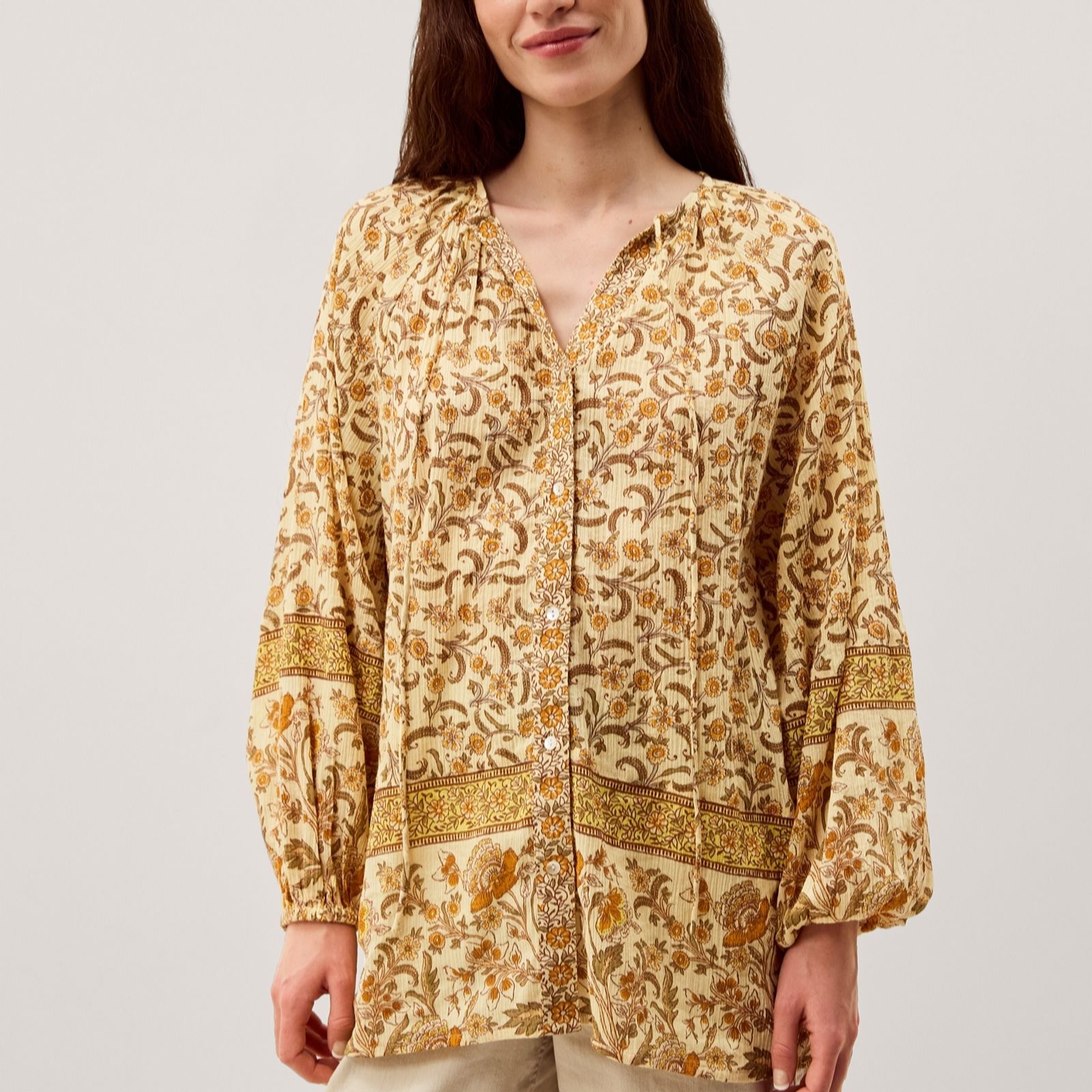 Monsoon Beach Ari Print Blouse