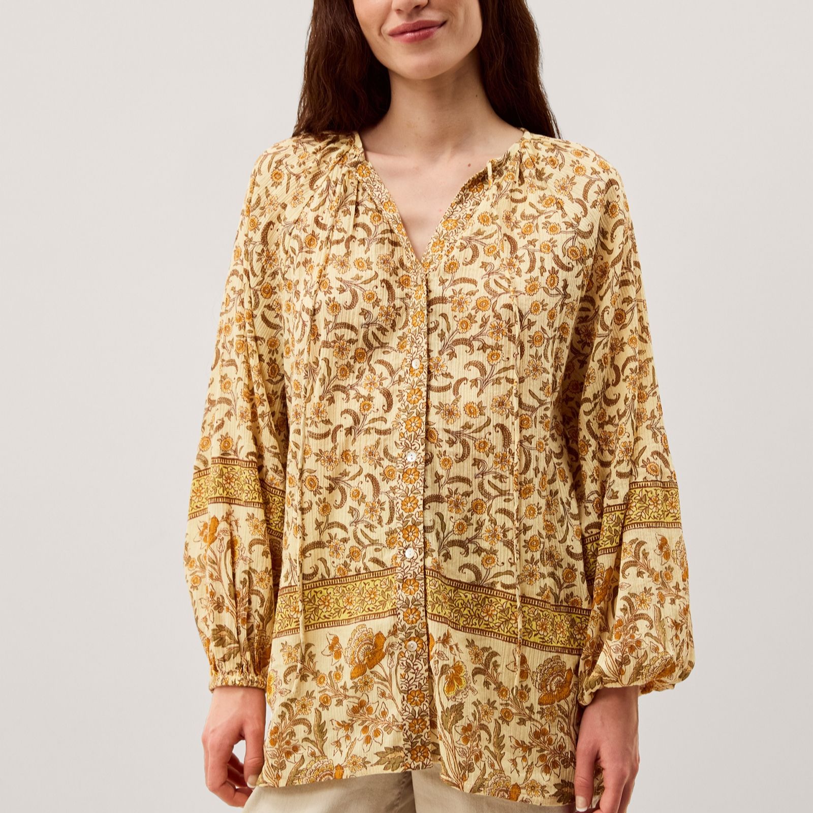 Monsoon Beach Ari Print Blouse