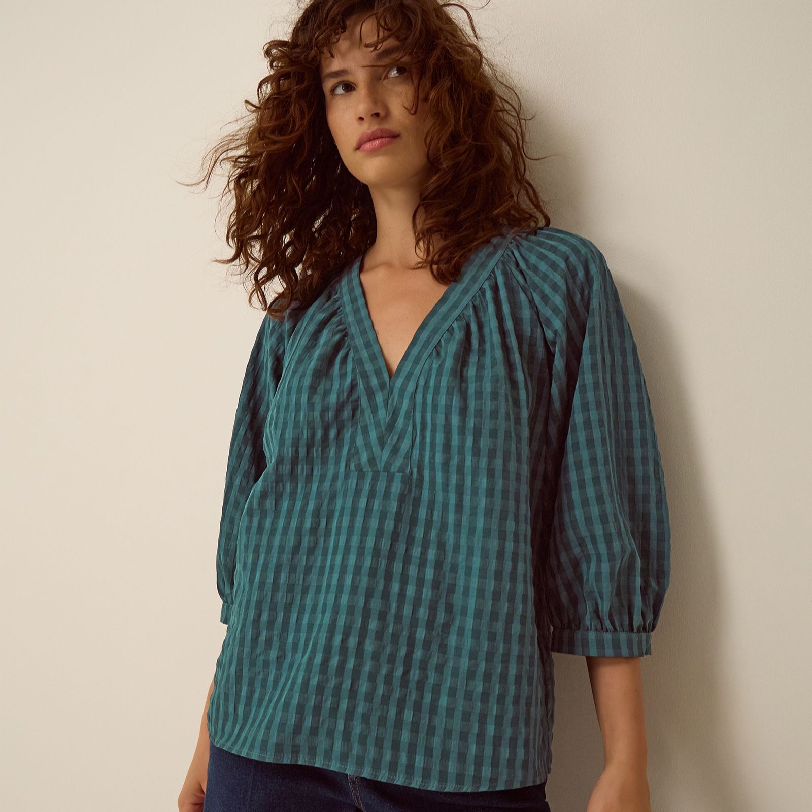 Monsoon Sophia Textured Blouse