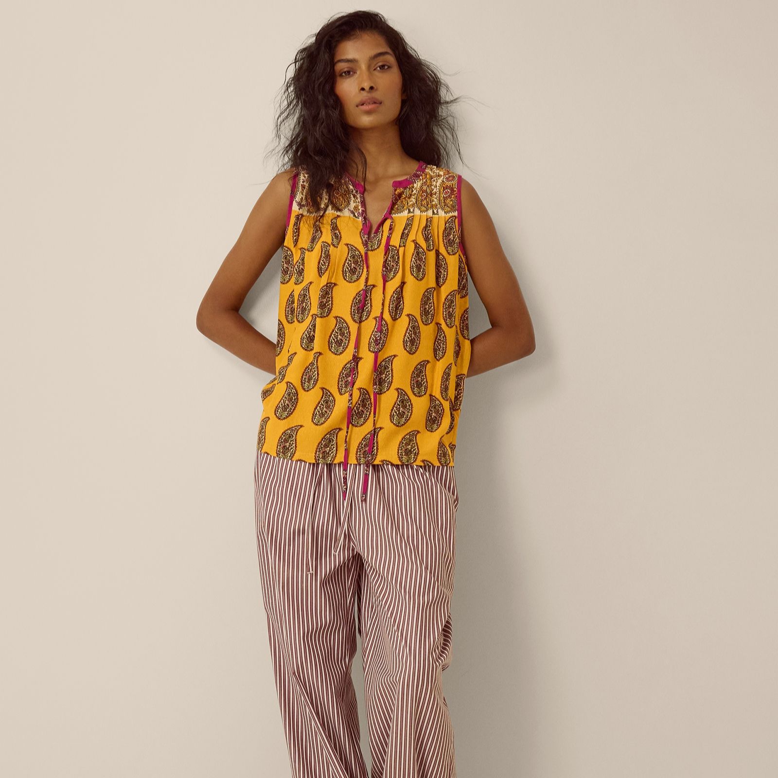 Monsoon Magdalena Print Tank Top