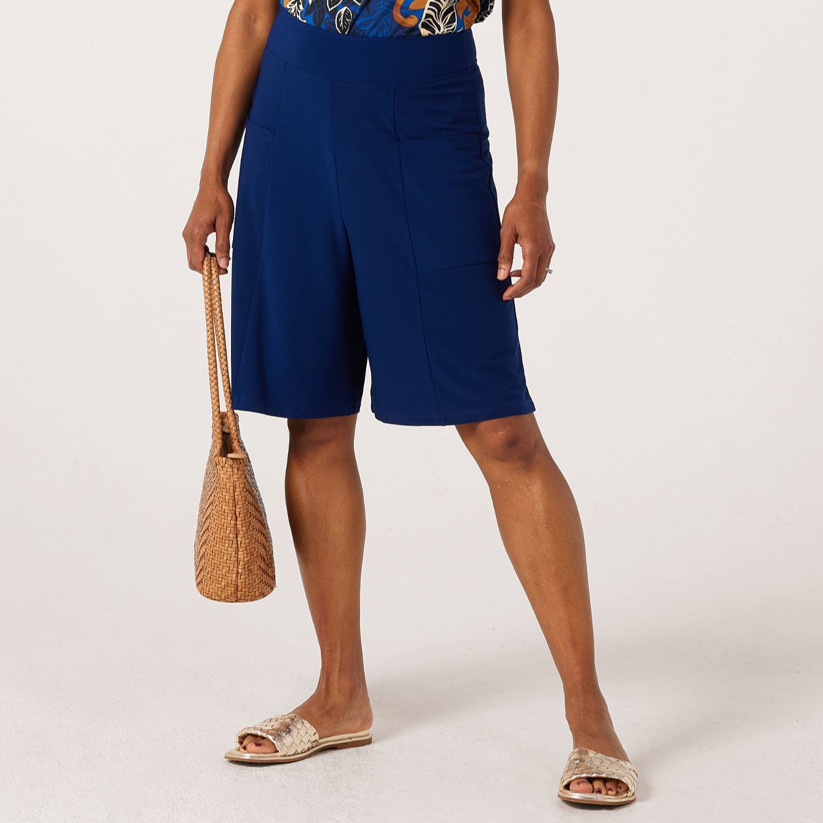 Kim & Co Brazil Jersey Cargo Shorts