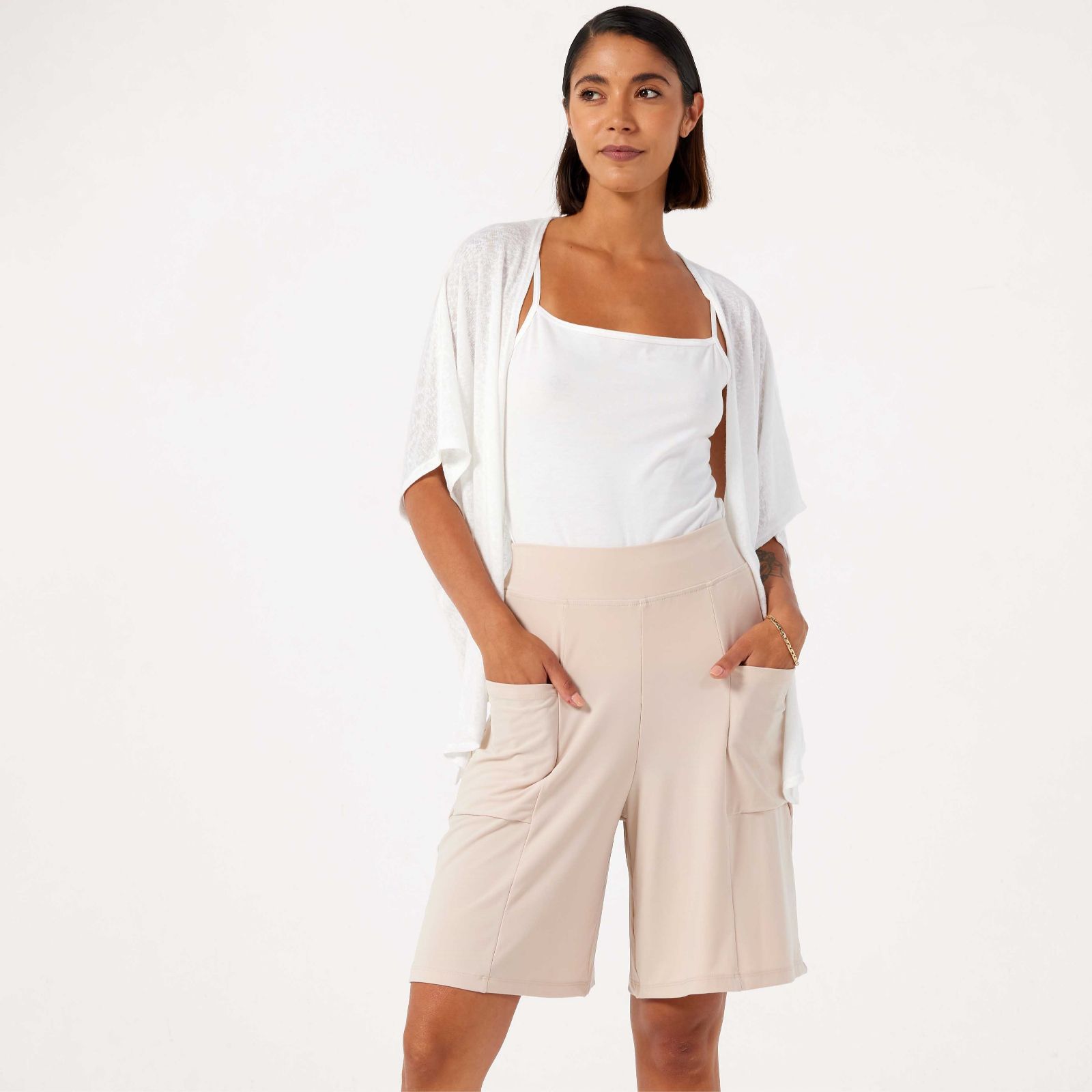 Kim & Co Brazil Jersey Cargo Shorts