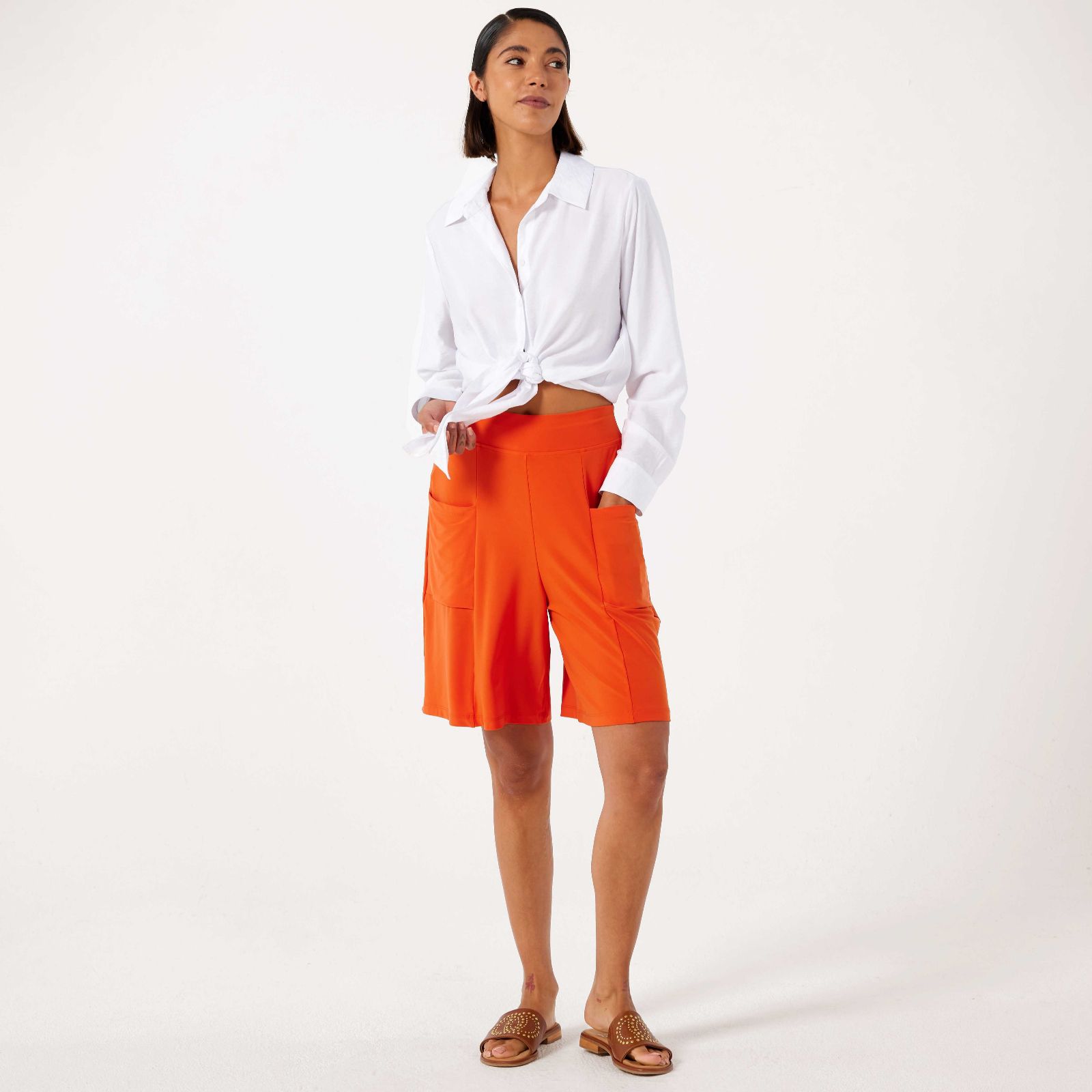Kim & Co Brazil Jersey Cargo Shorts