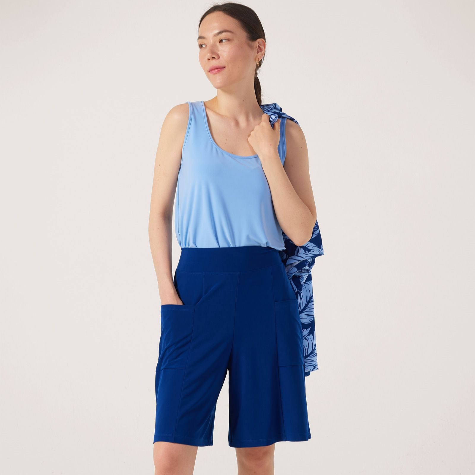 Kim & Co Brazil Jersey Cargo Shorts