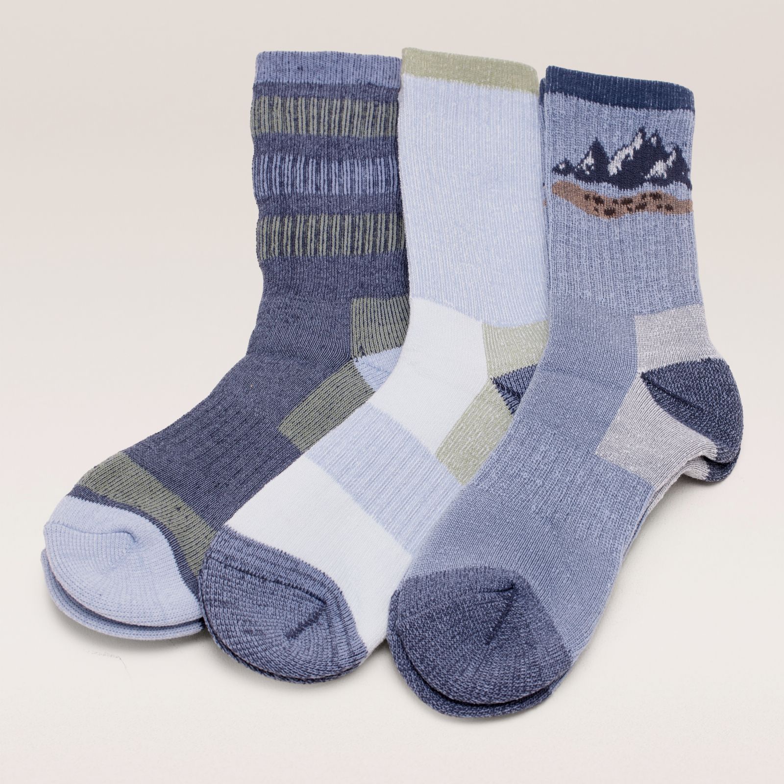 Muk Luks Mens 3pk Heat Retainer Socks