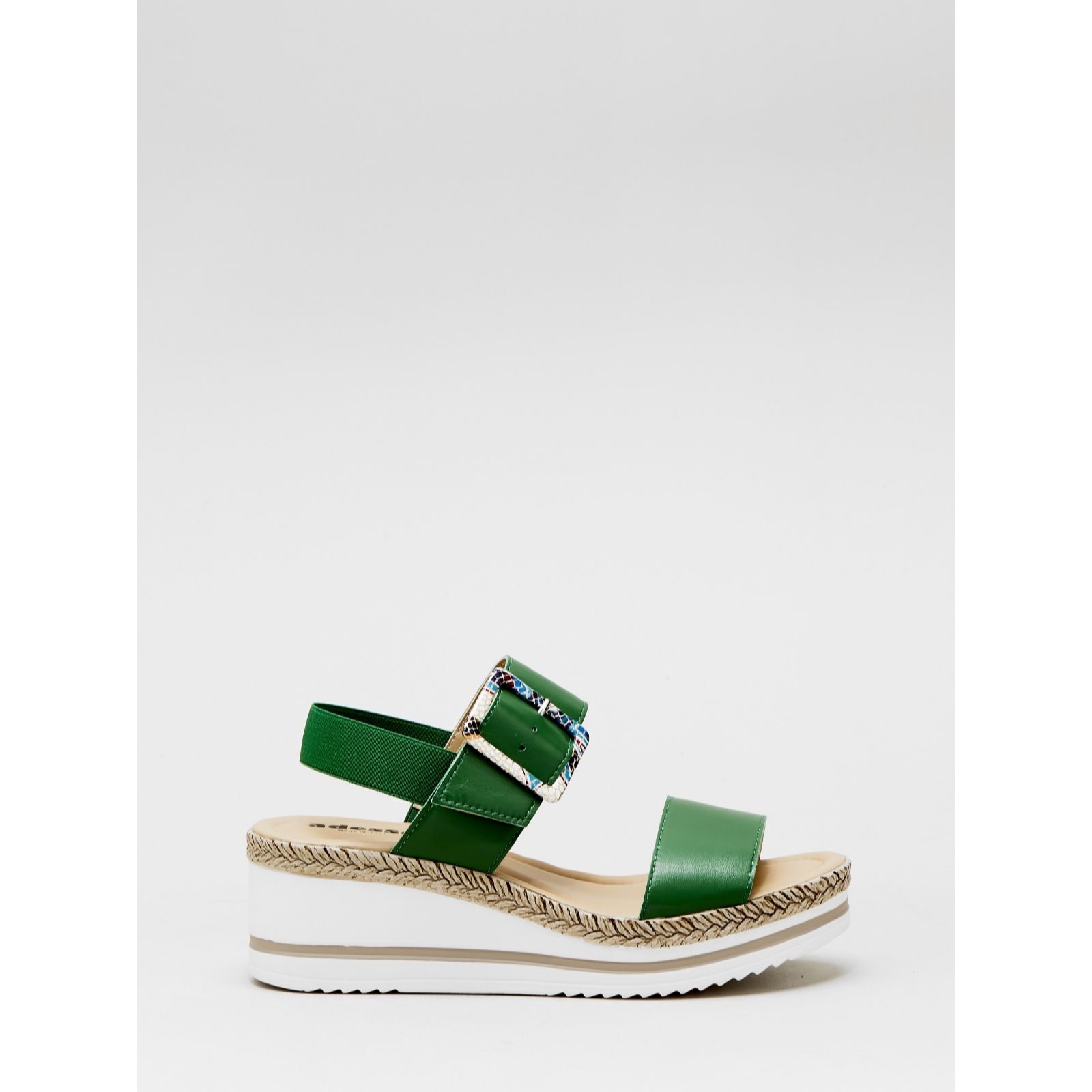Outlet Adesso Monica Buckle Strap Wedge Sandal