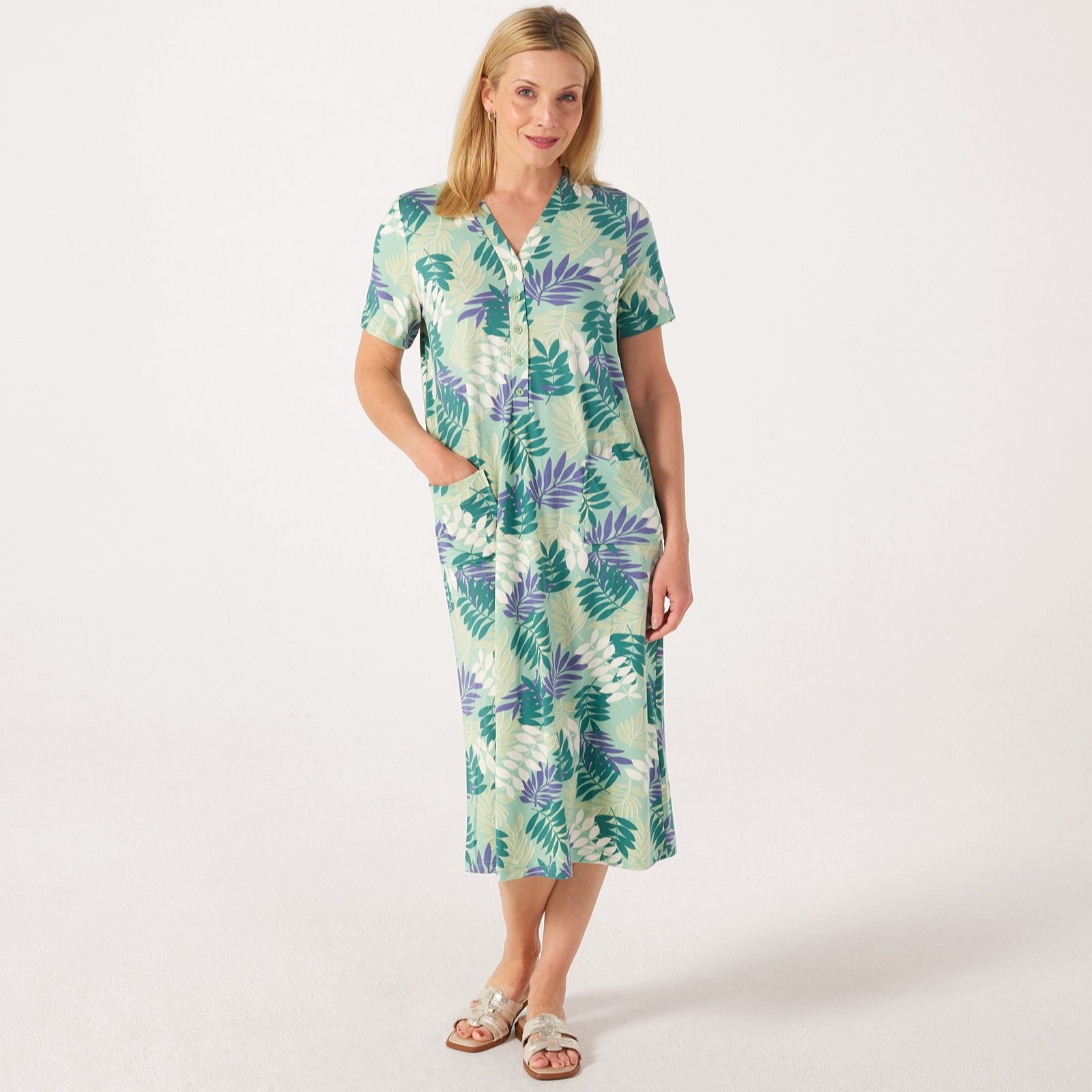 Cozee Home Silky soft House Dress