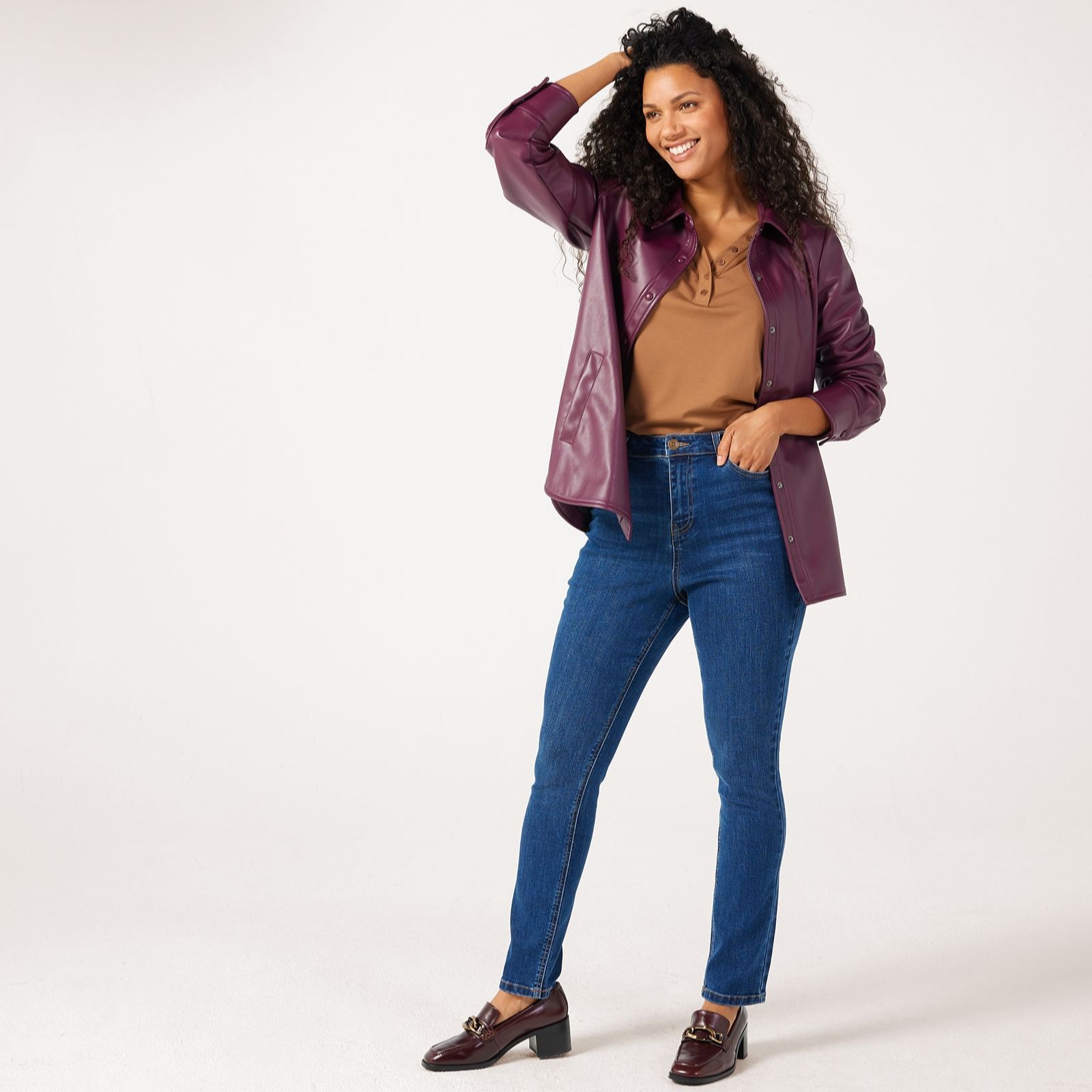 Ruth Langsford Classic Wash Slim Leg Jeans Petite